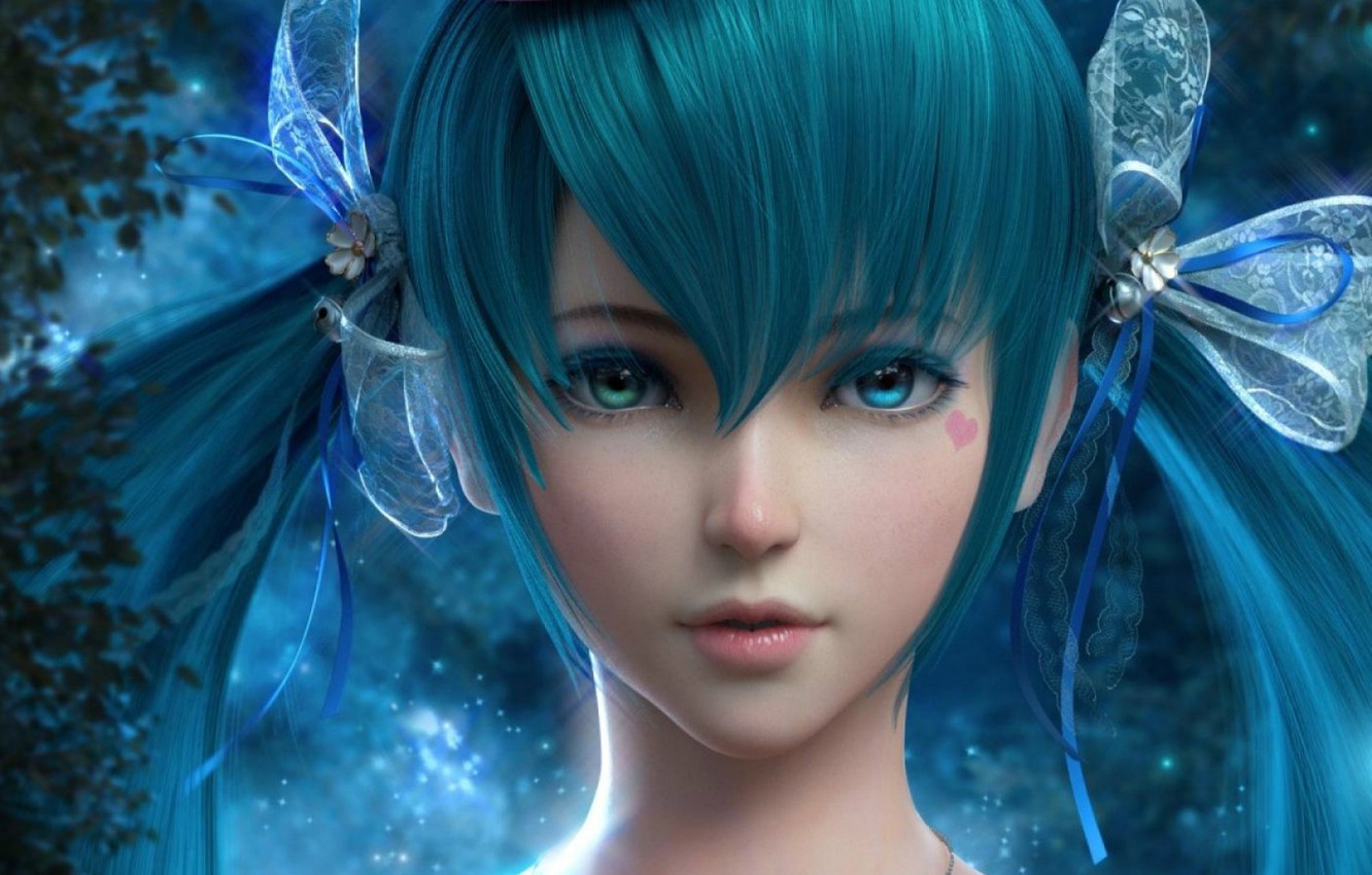 Hatsune Miku 3D Wallpapers