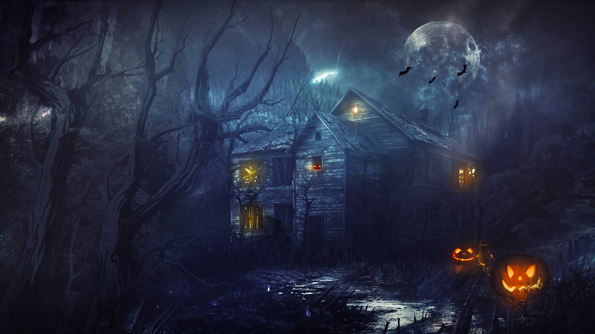 Haunted House Wallpapers