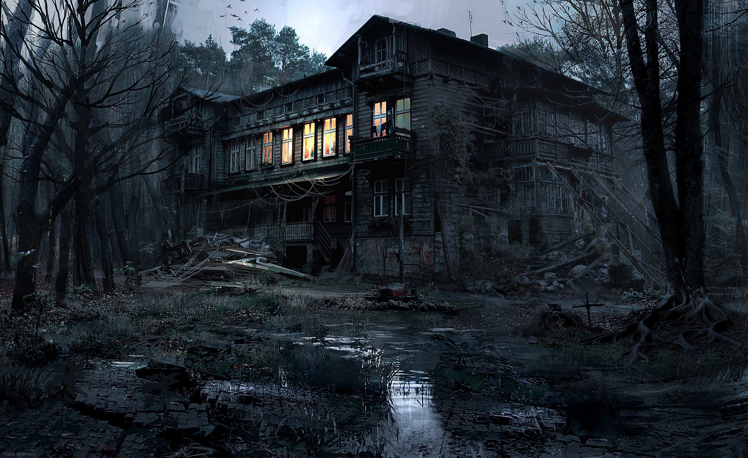 Haunted House Wallpapers