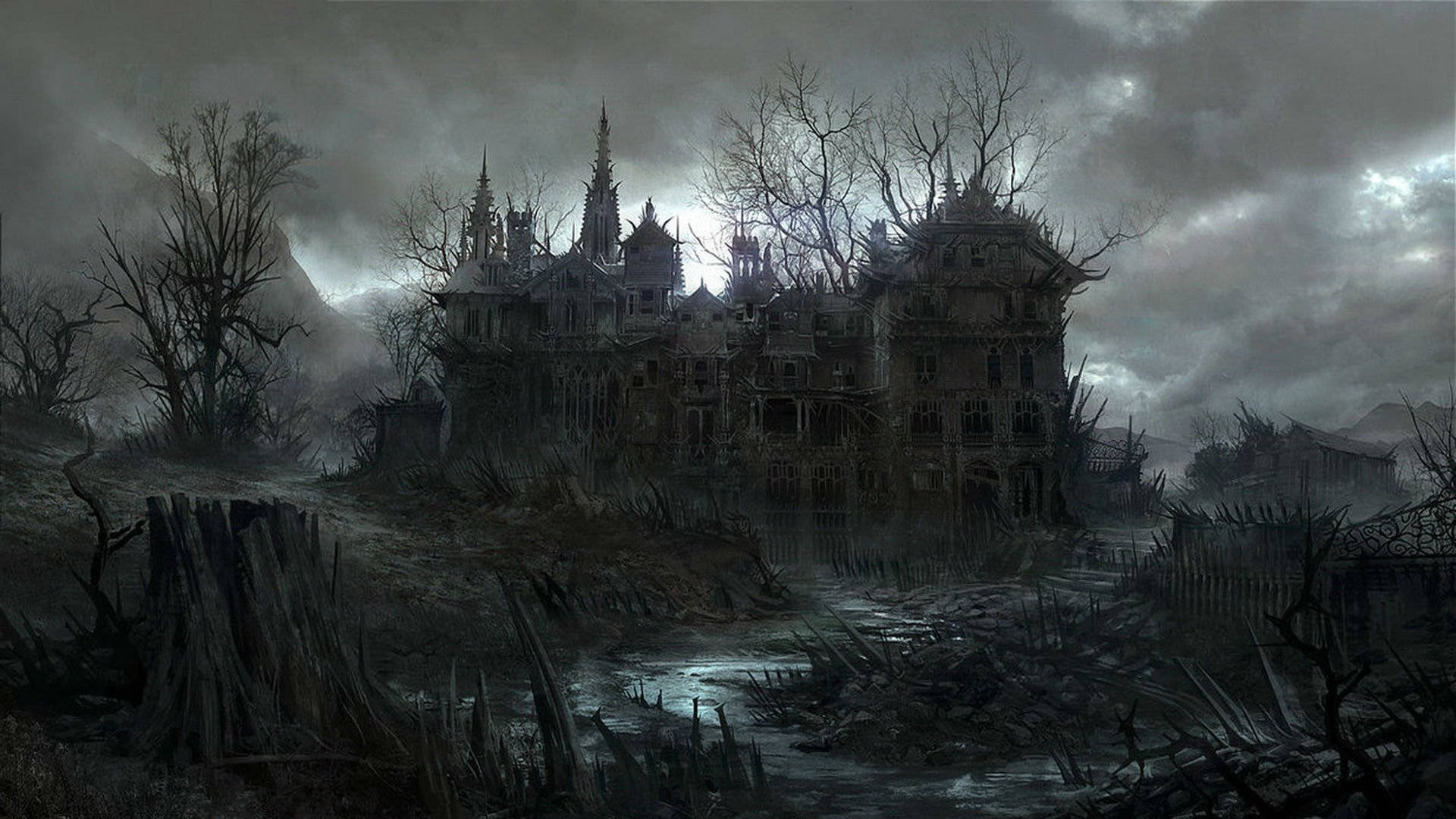 Haunted House Wallpapers