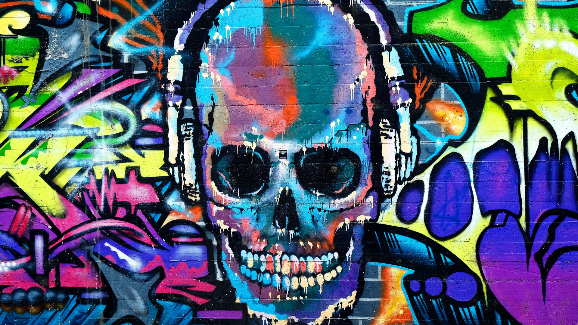 Hd Graffiti 1080P Wallpapers