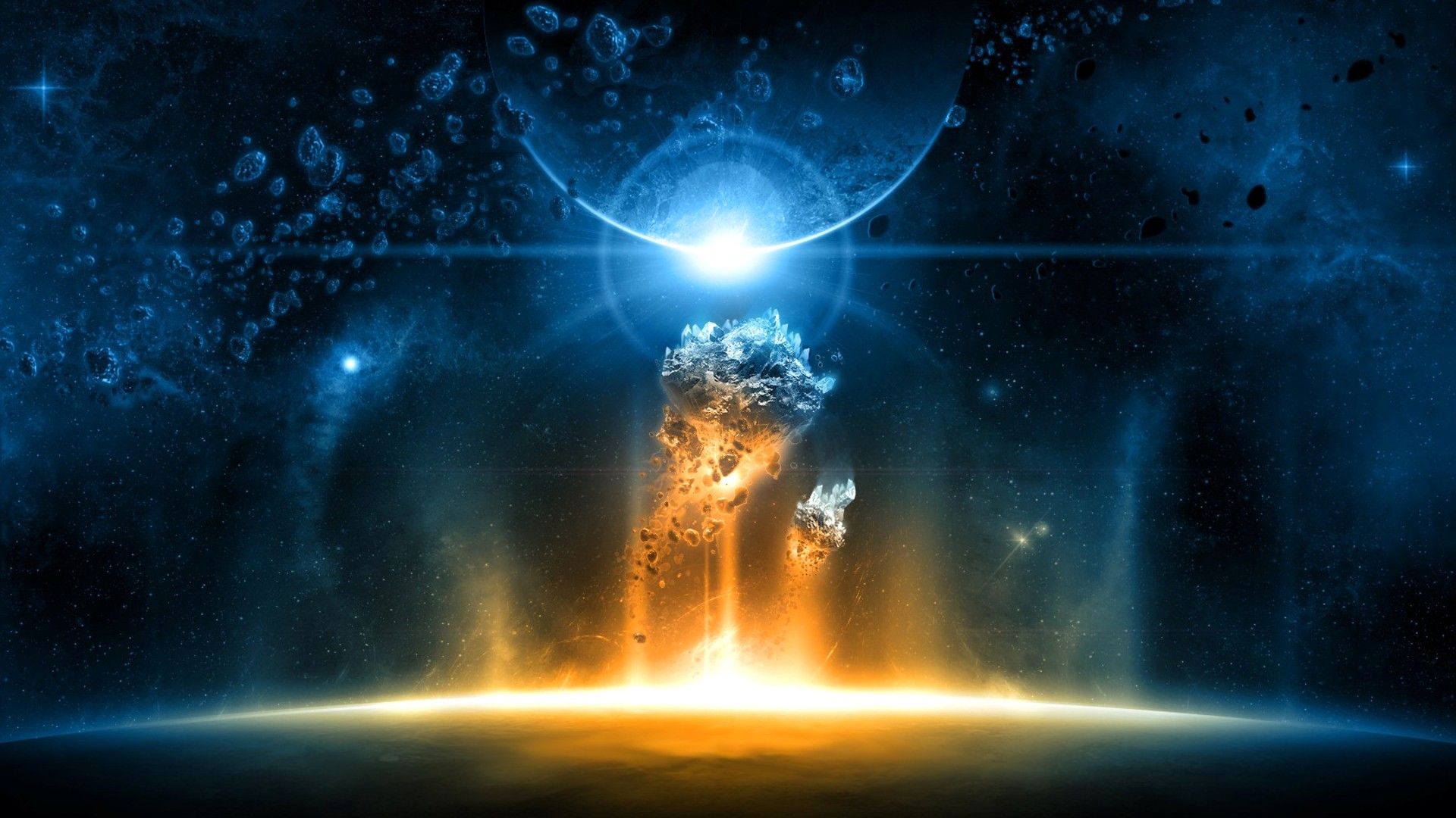 Hd 1080P Space Explosion Wallpapers