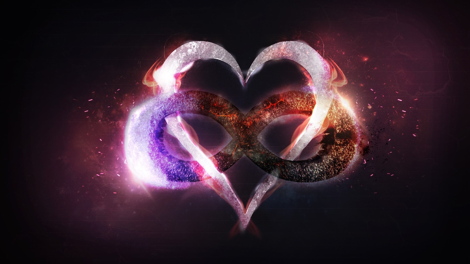 Heart In Space Wallpapers