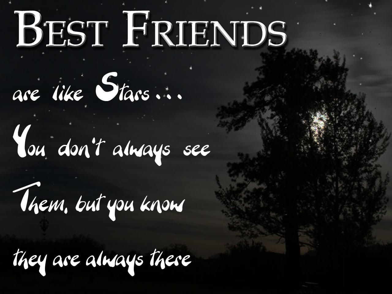 Heart Touching Quotes On Friendship Wallpapers