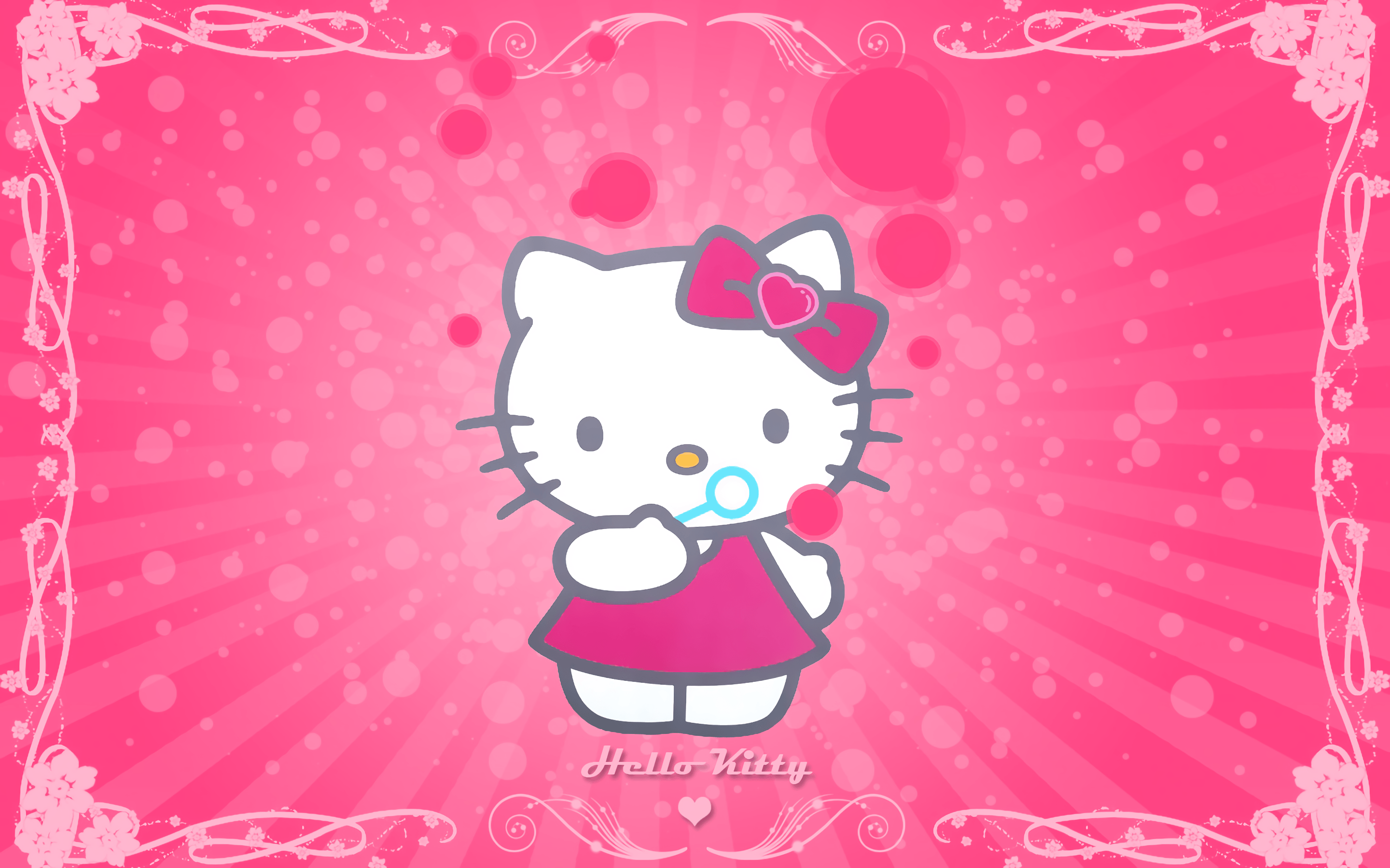 Hello Kitty 3D Wallpapers