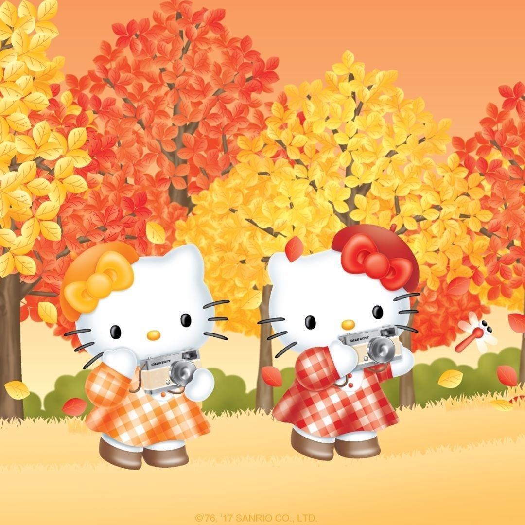 Hello Kitty Fall Wallpapers