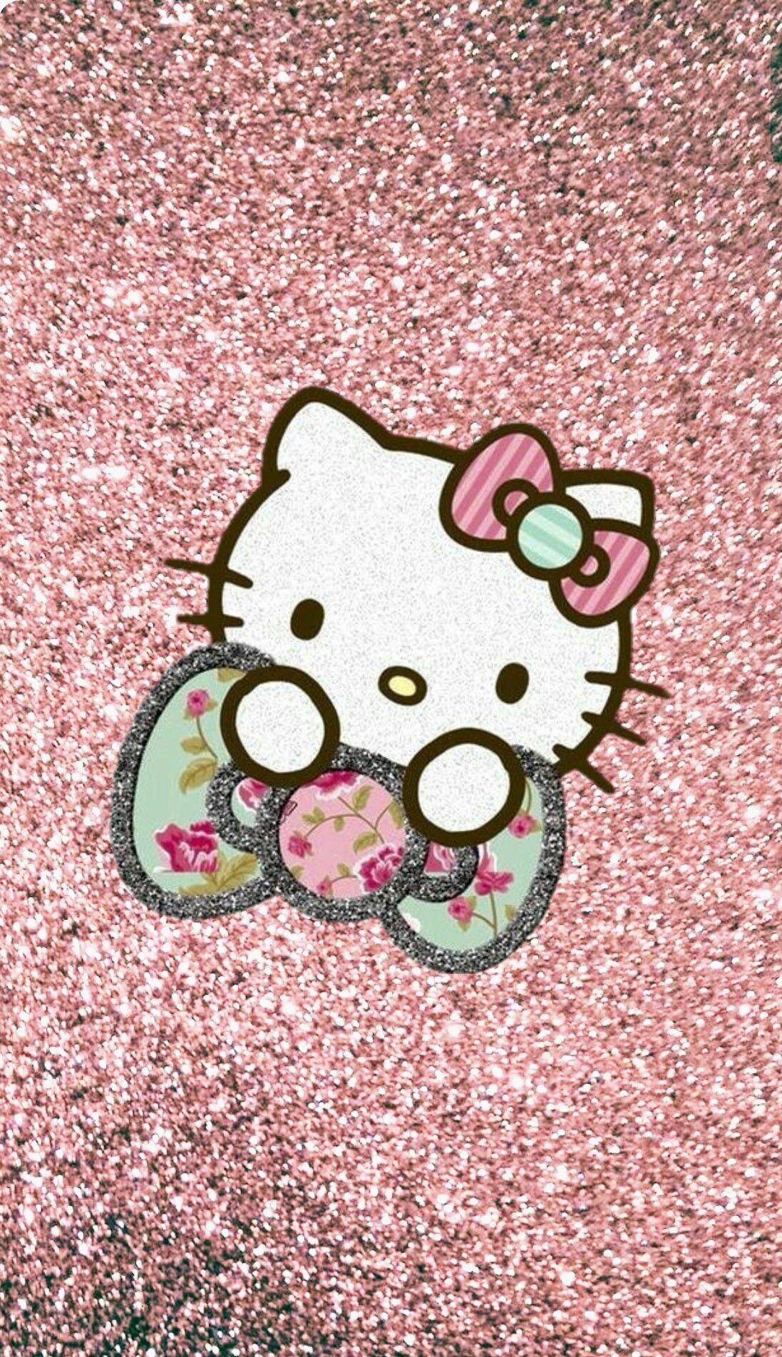 Hello Kitty Glitter Wallpapers