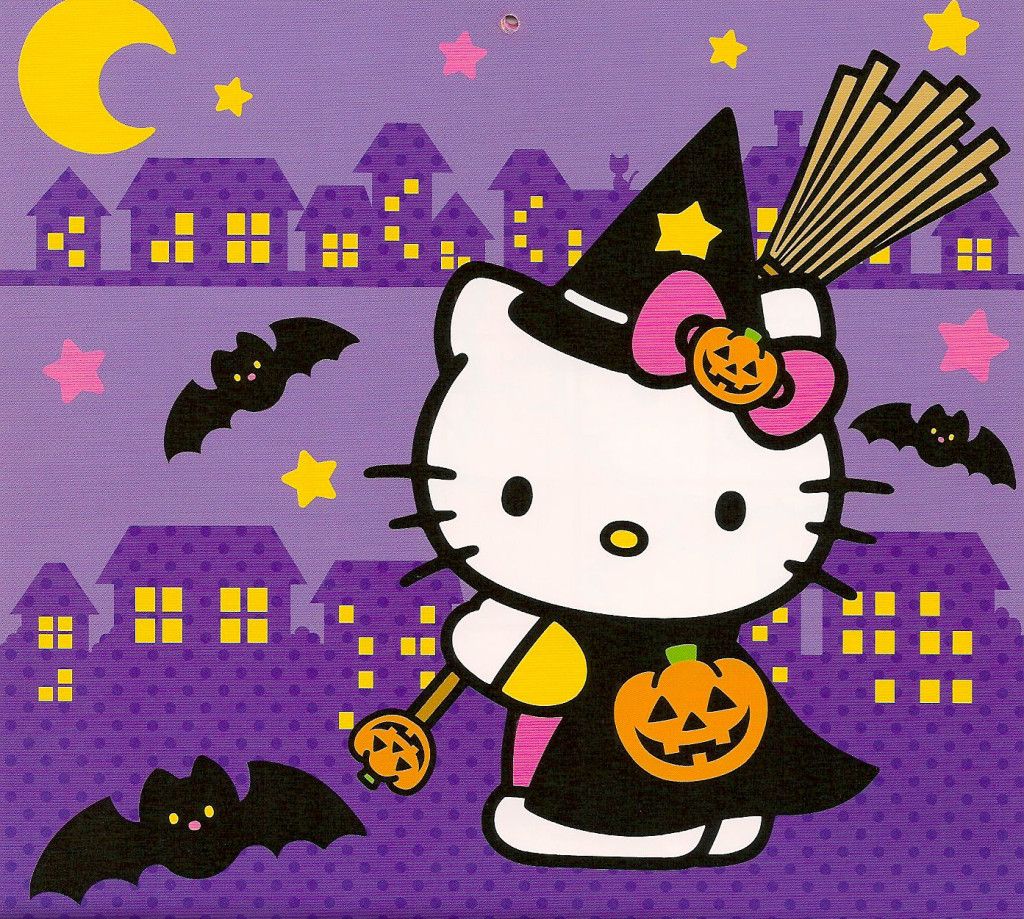 Hello Kitty Halloween Desktop Wallpapers