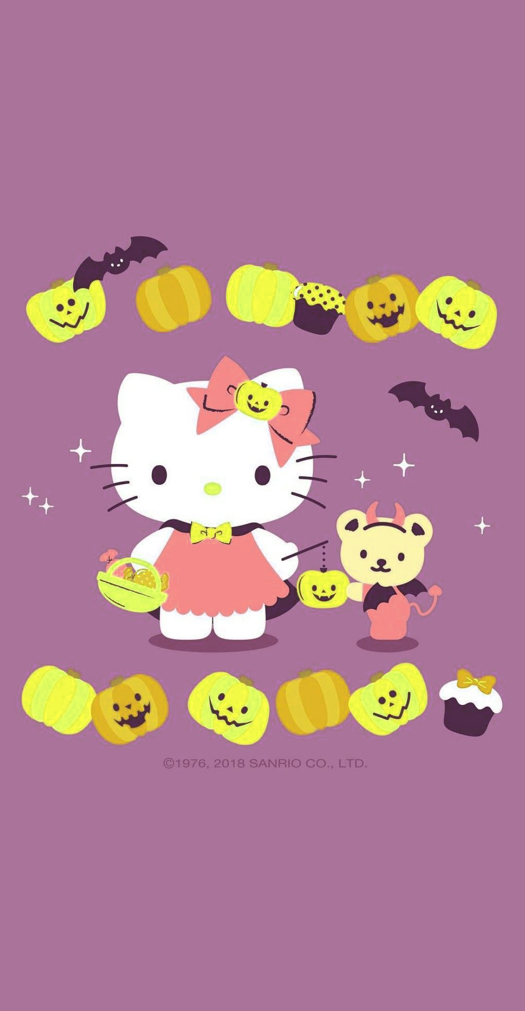 Hello Kitty Halloween Desktop Wallpapers