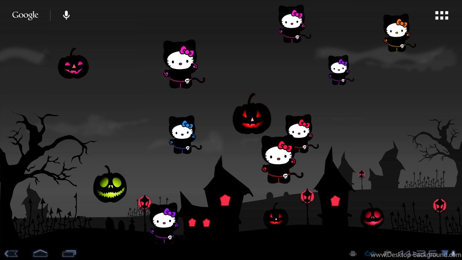 Hello Kitty Halloween Desktop Wallpapers