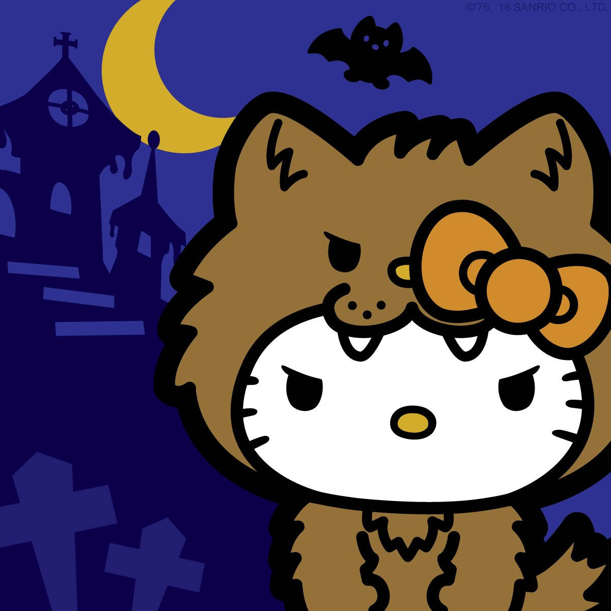 Hello Kitty Halloween Desktop Wallpapers