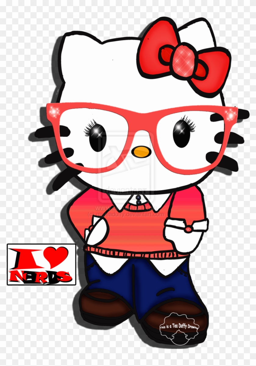 Hello Kitty Nerd Wallpapers