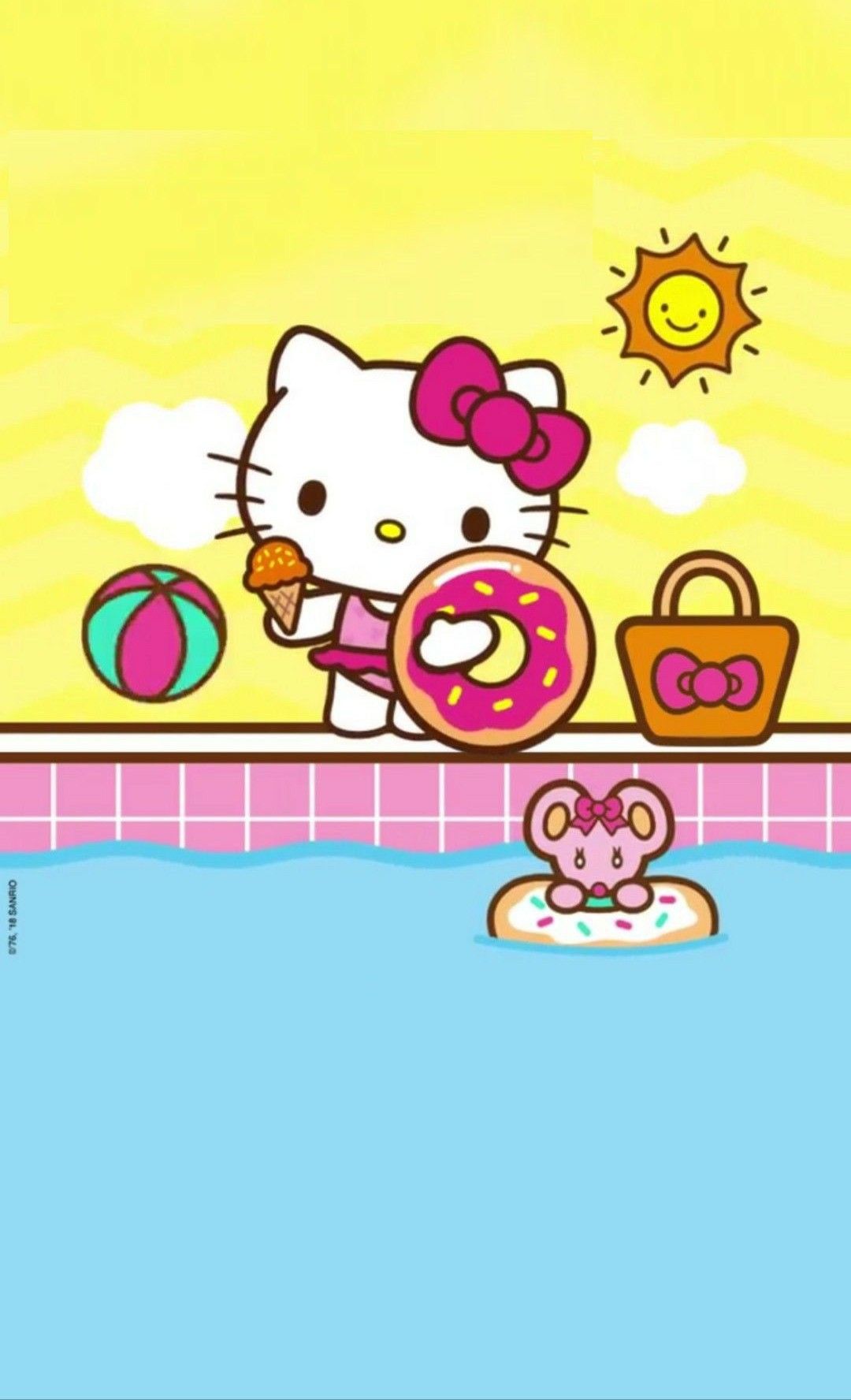 Hello Kitty Summer Wallpapers