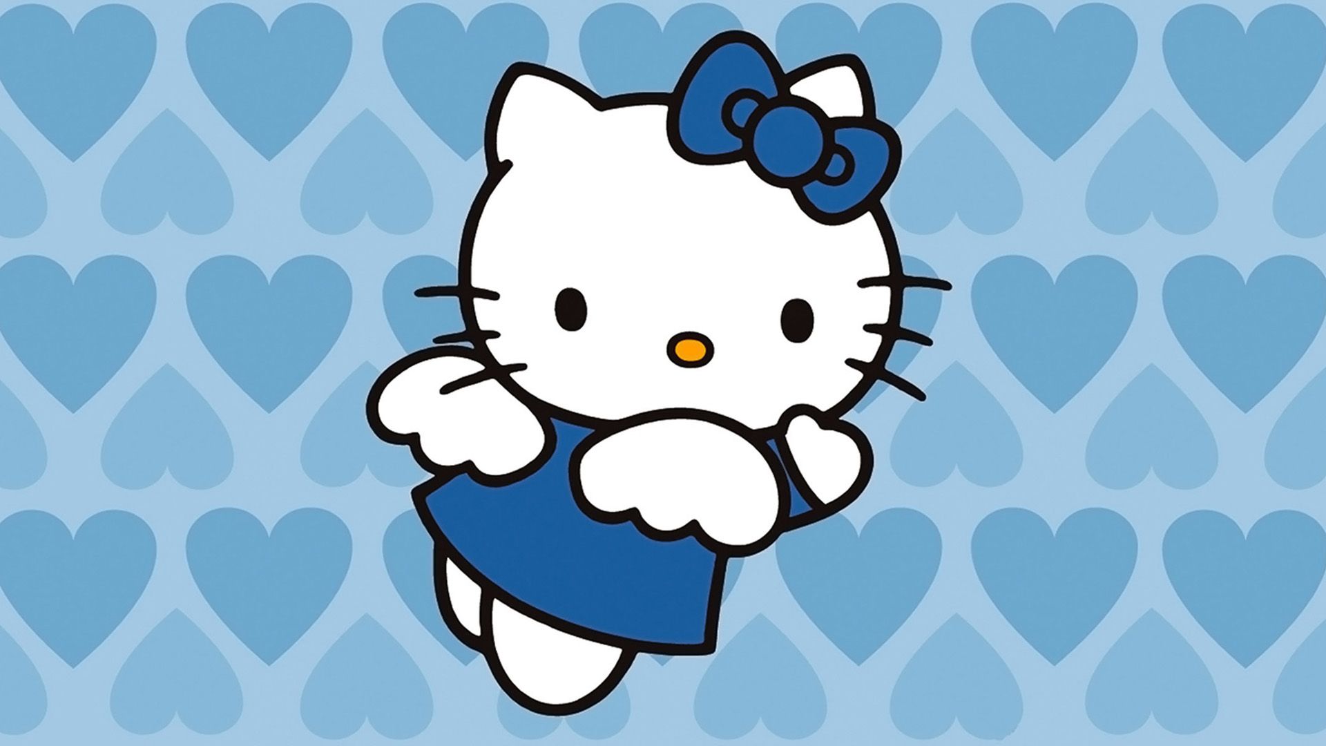 Hello Kitty Blue Wallpapers