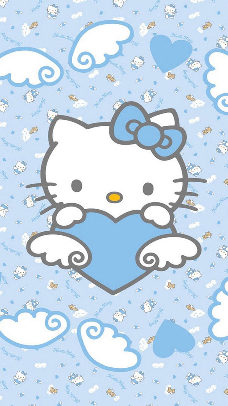 Hello Kitty Blue Wallpapers