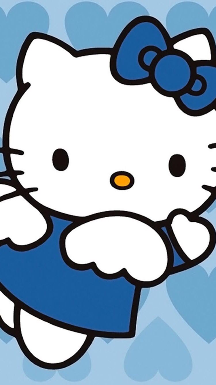 Hello Kitty Blue Wallpapers