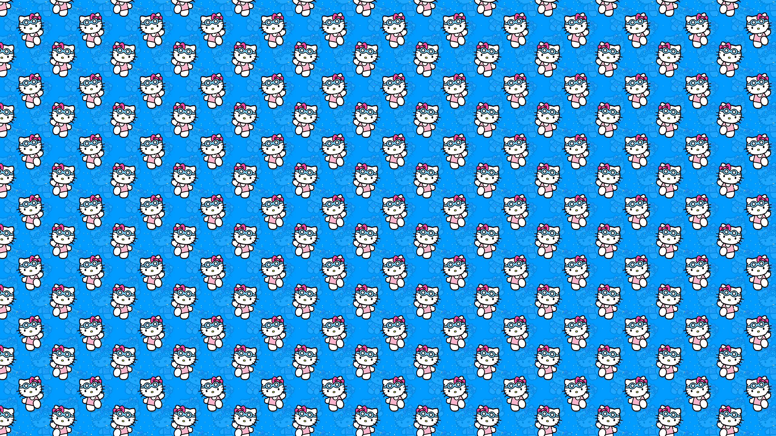 Hello Kitty Blue Wallpapers