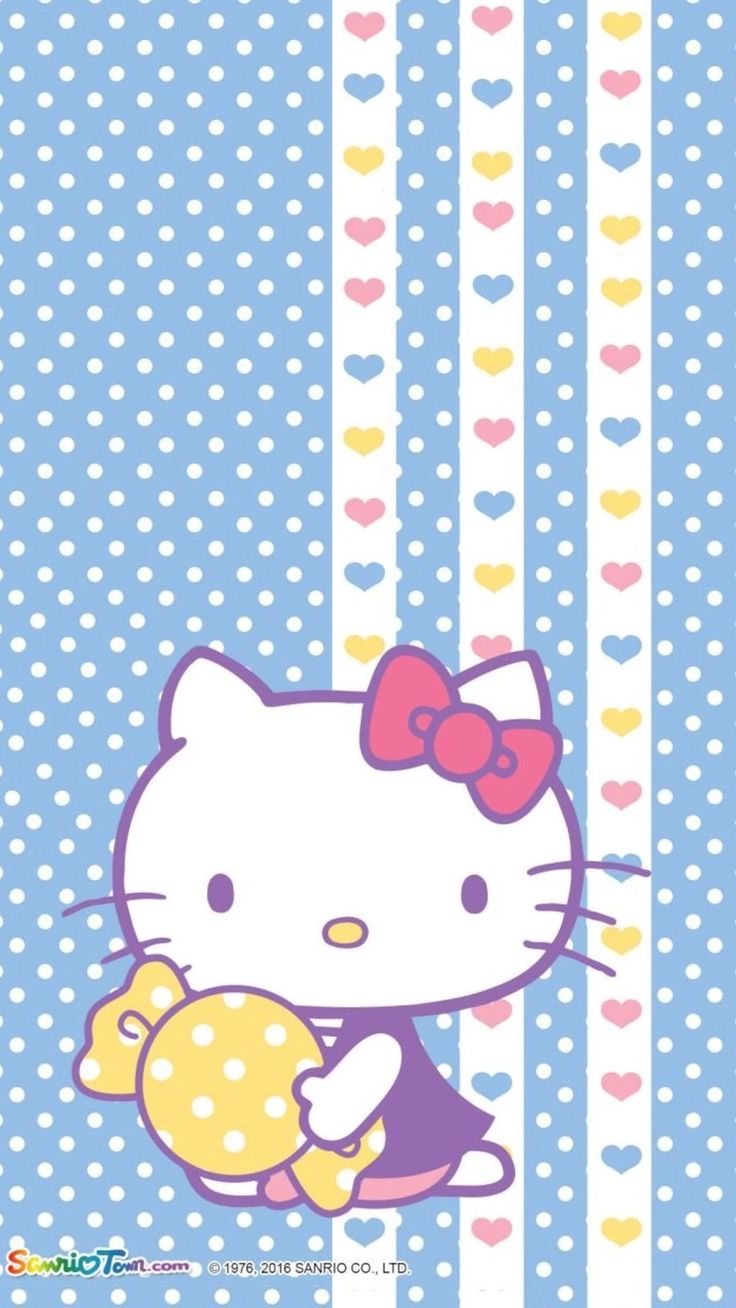 Hello Kitty Blue Wallpapers