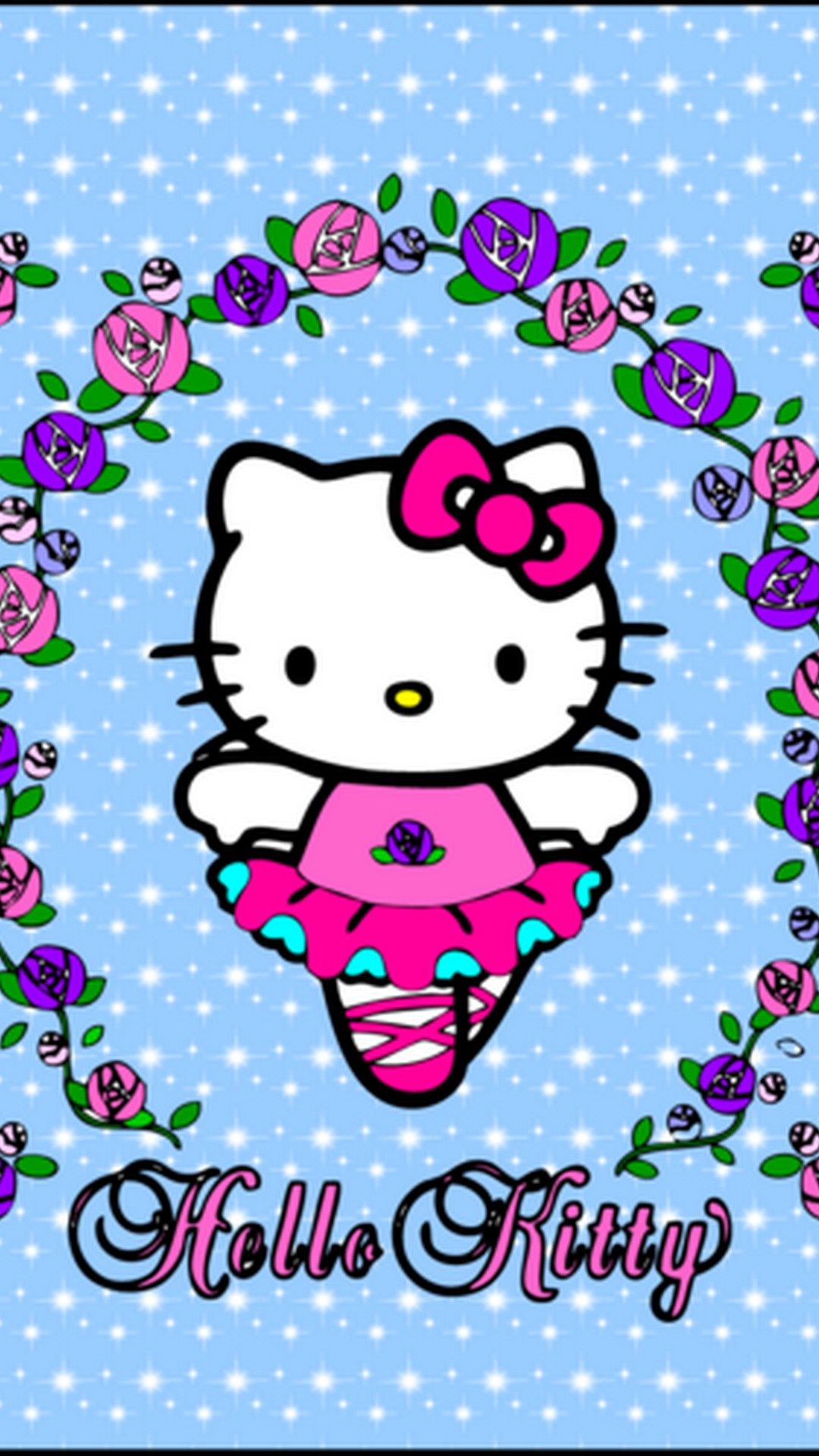 Hello Kitty Blue Wallpapers