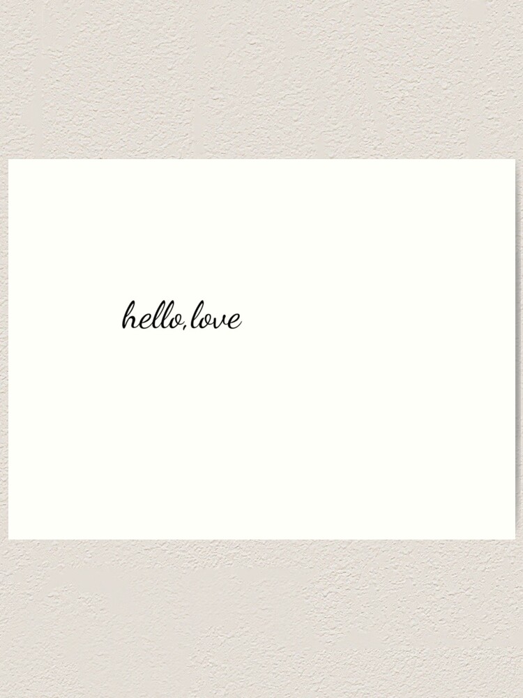 Hello Love Images Wallpapers