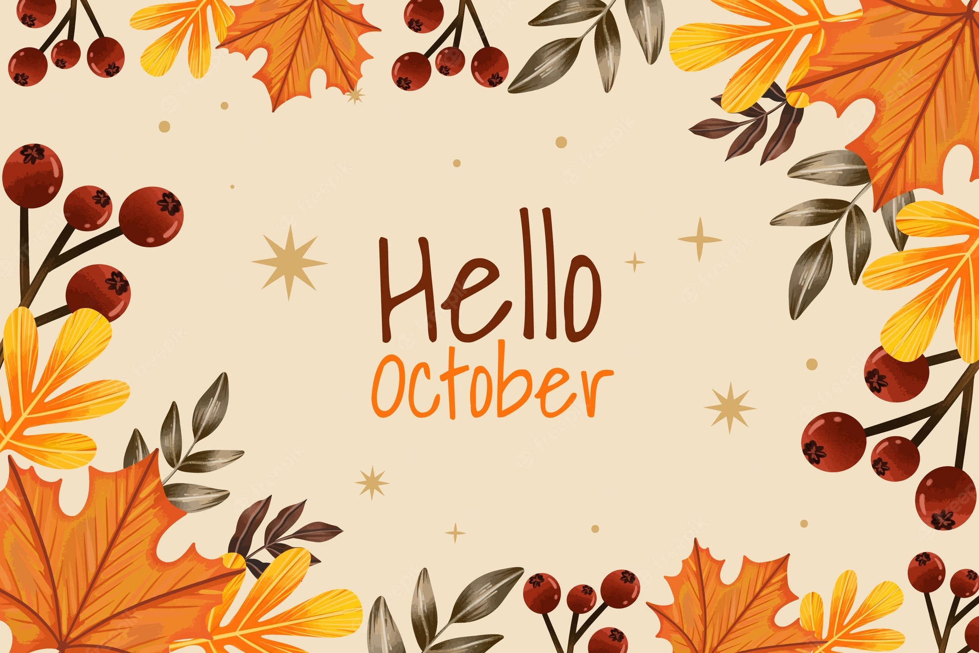 Hello October Wallpapers