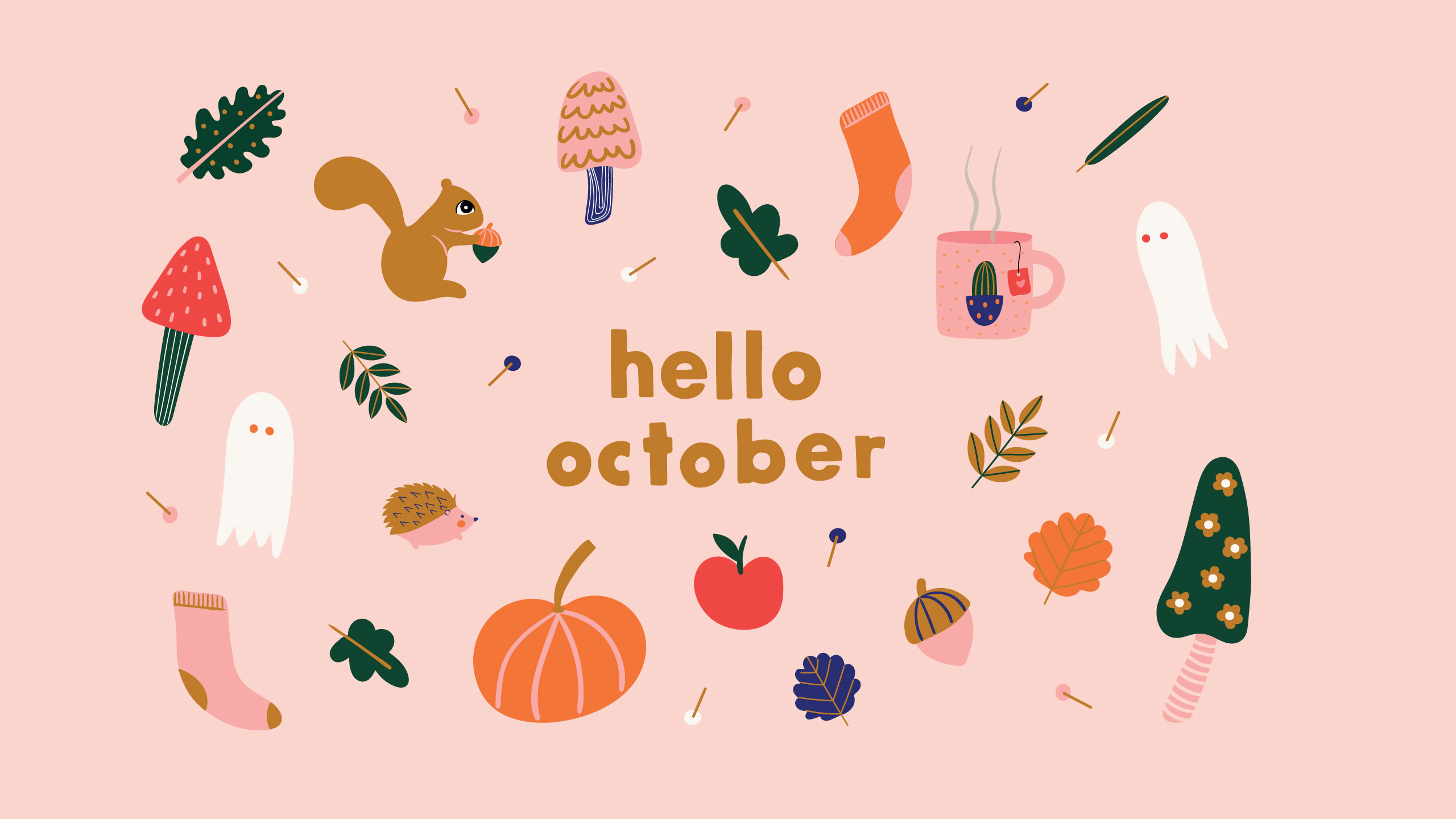 Hello October Wallpapers