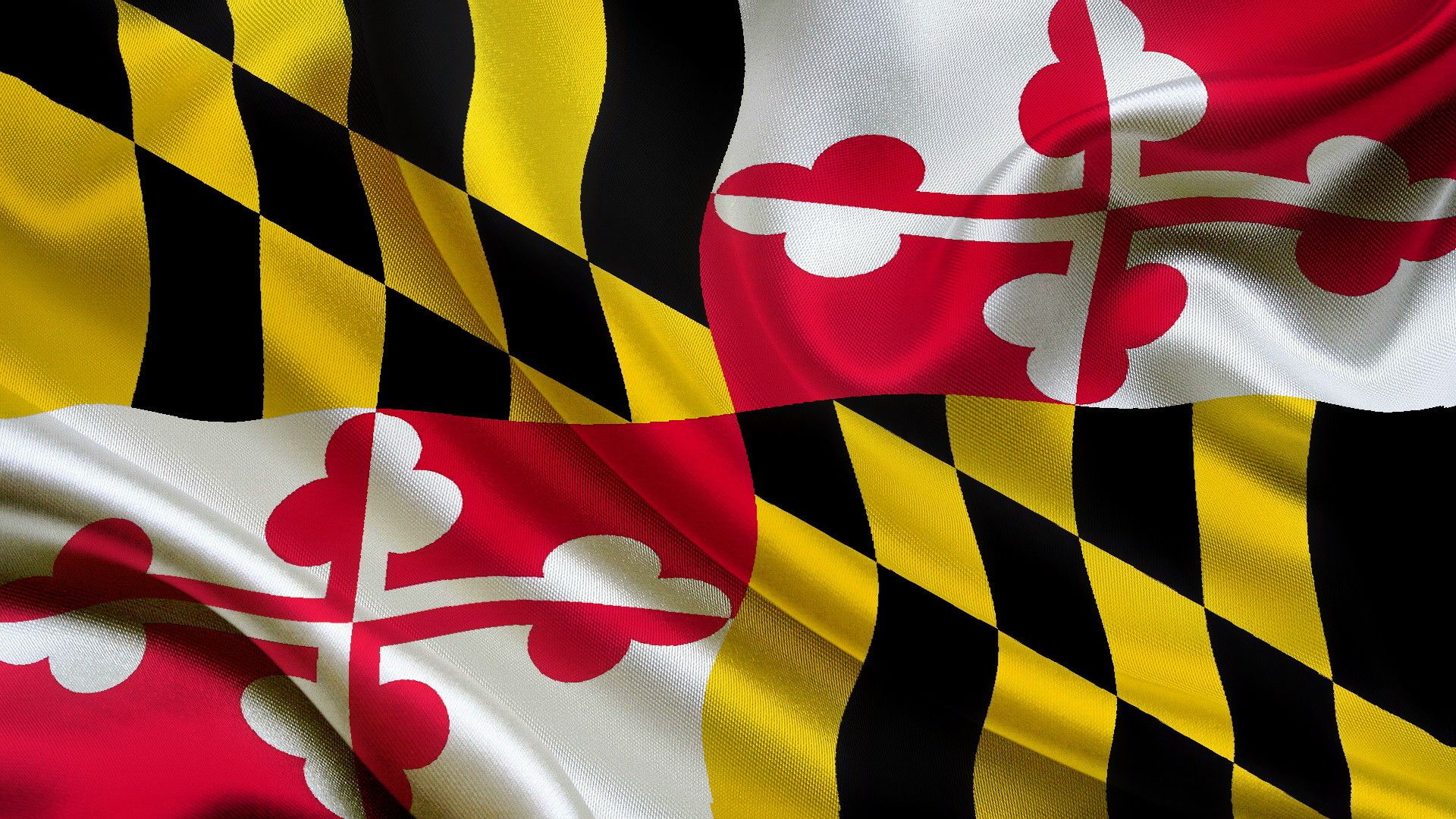 High Resolution Maryland Flag Wallpapers