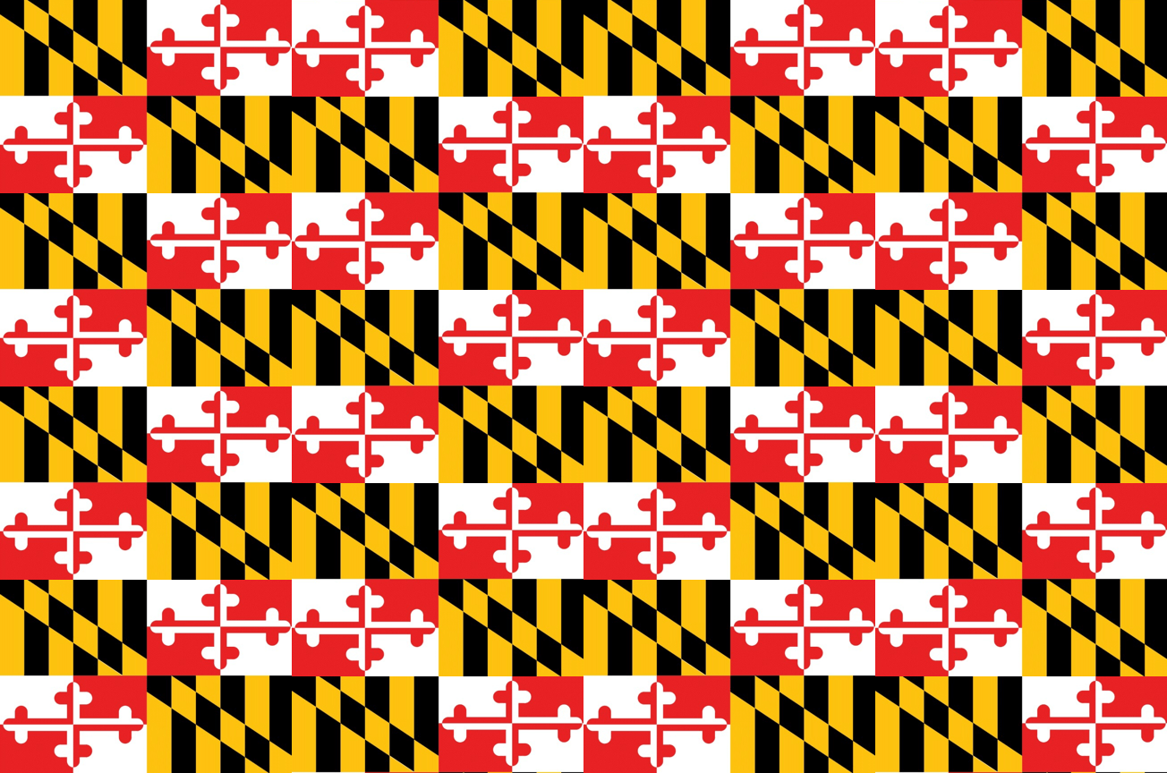 High Resolution Maryland Flag Wallpapers