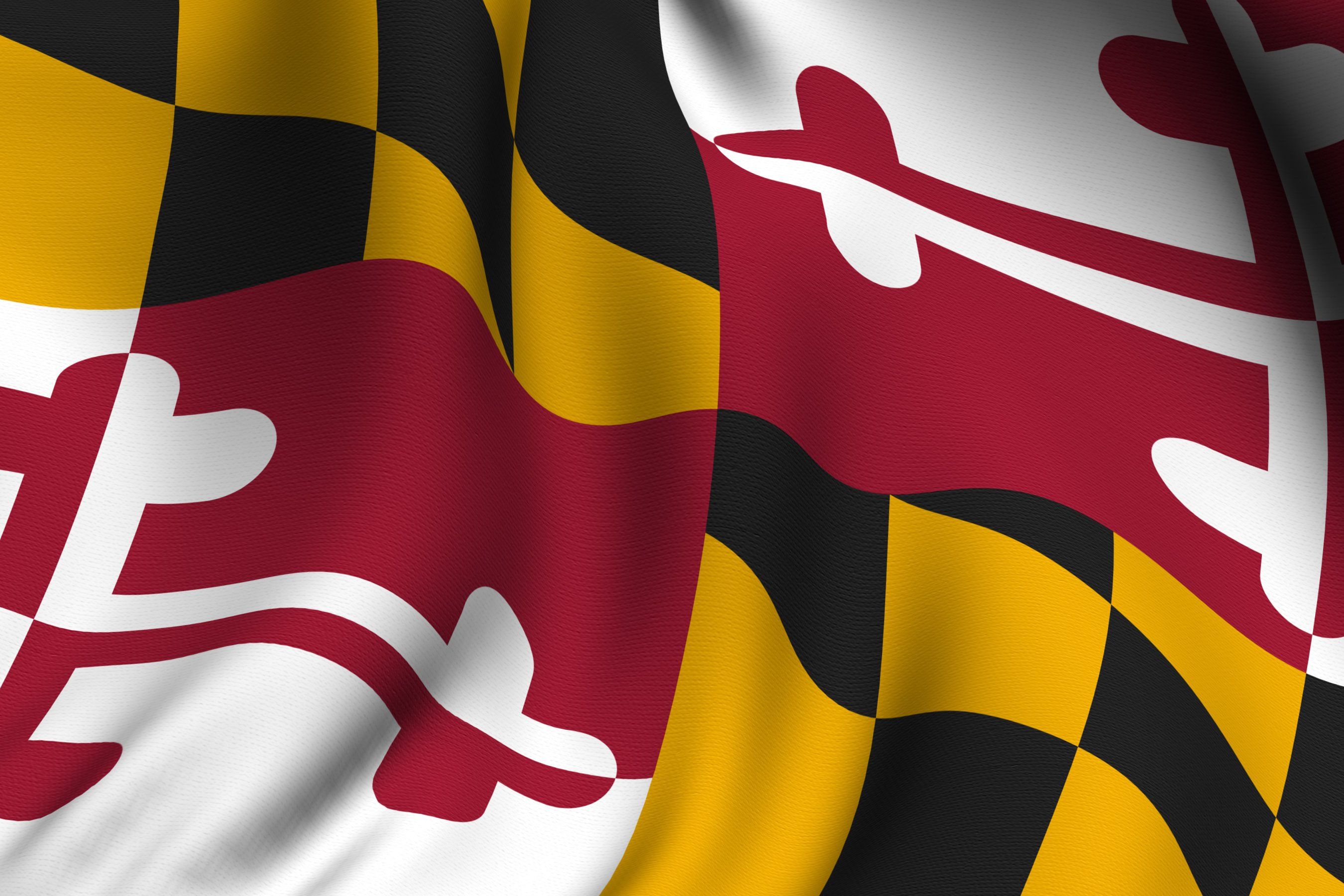 High Resolution Maryland Flag Wallpapers