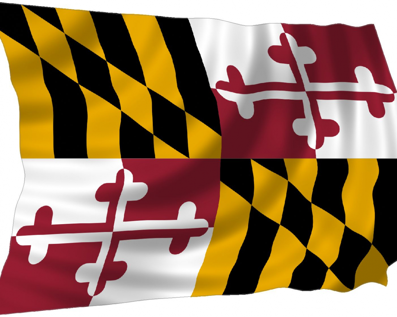 High Resolution Maryland Flag Wallpapers