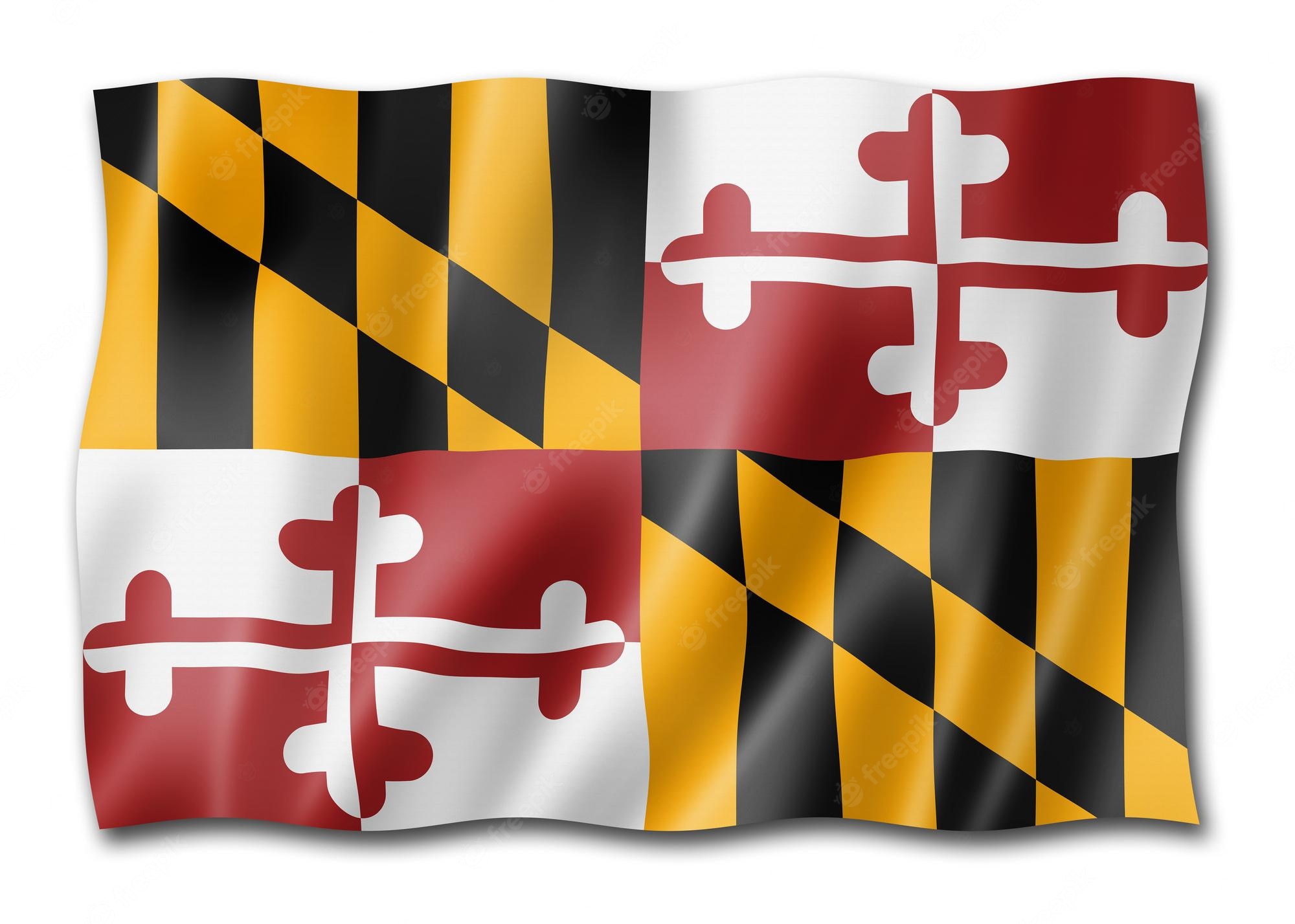 High Resolution Maryland Flag Wallpapers