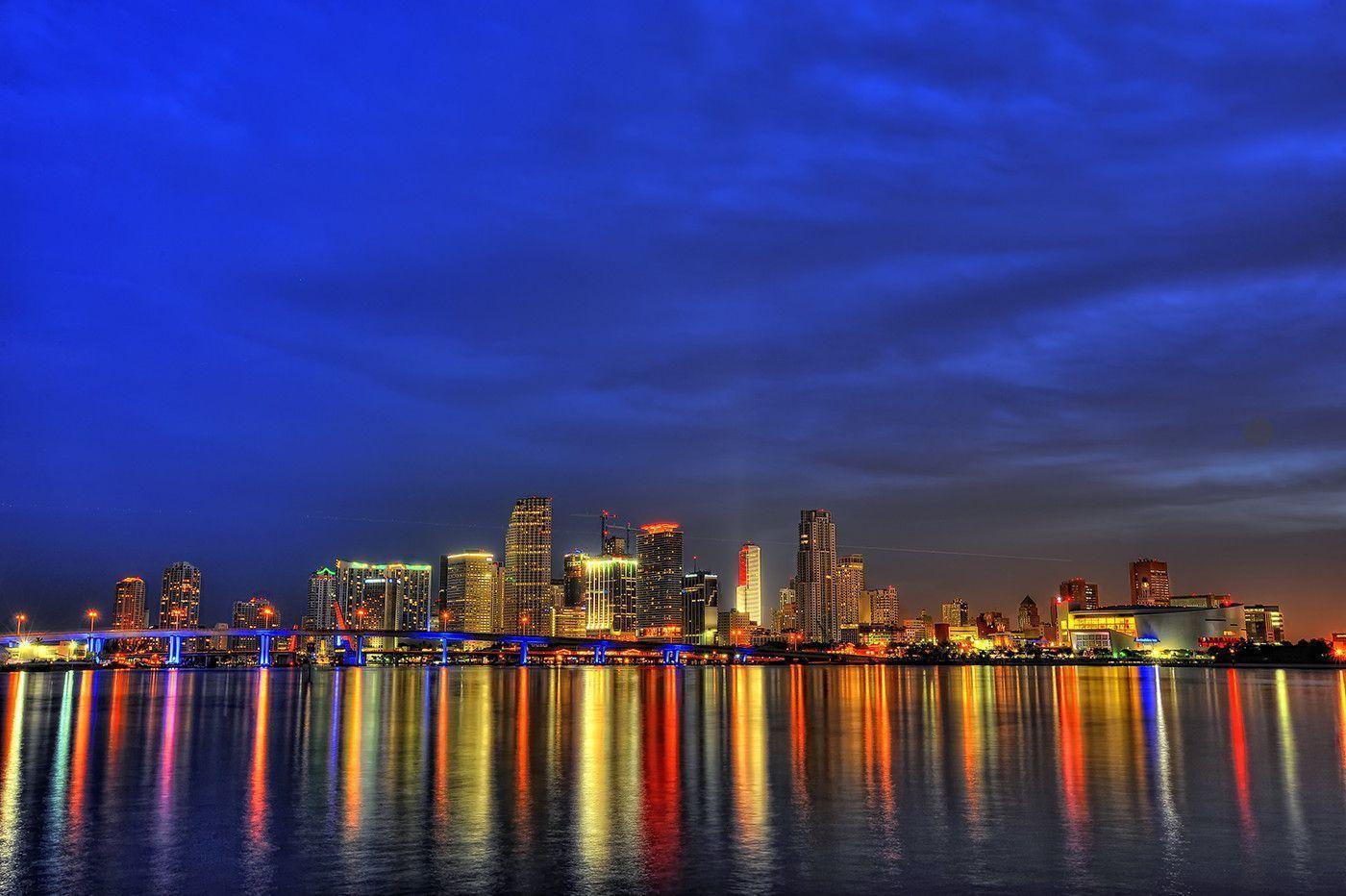 High Resolution Miami Skyline Wallpapers