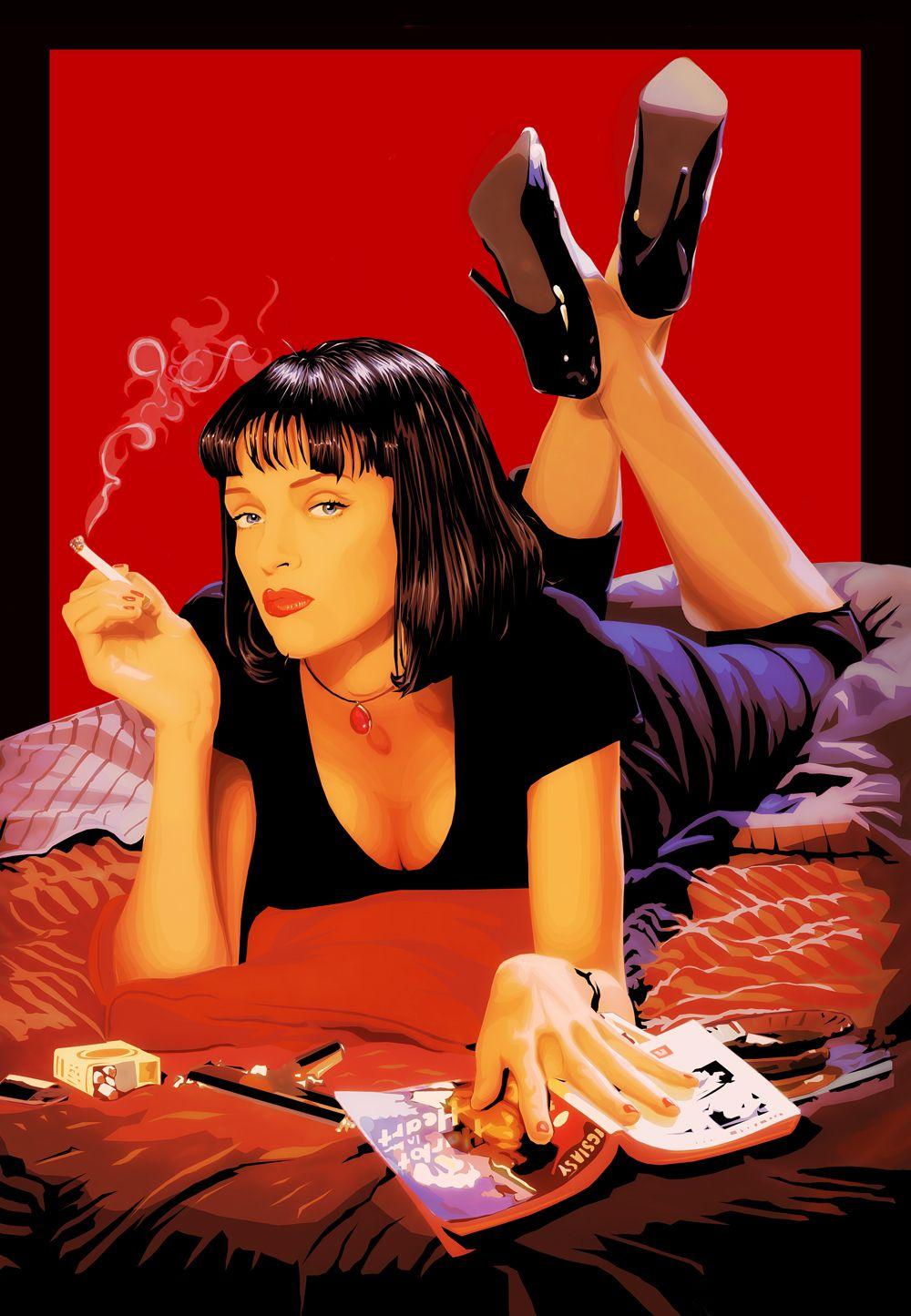 High Resolution Pulp Fiction Poster Wallpapers