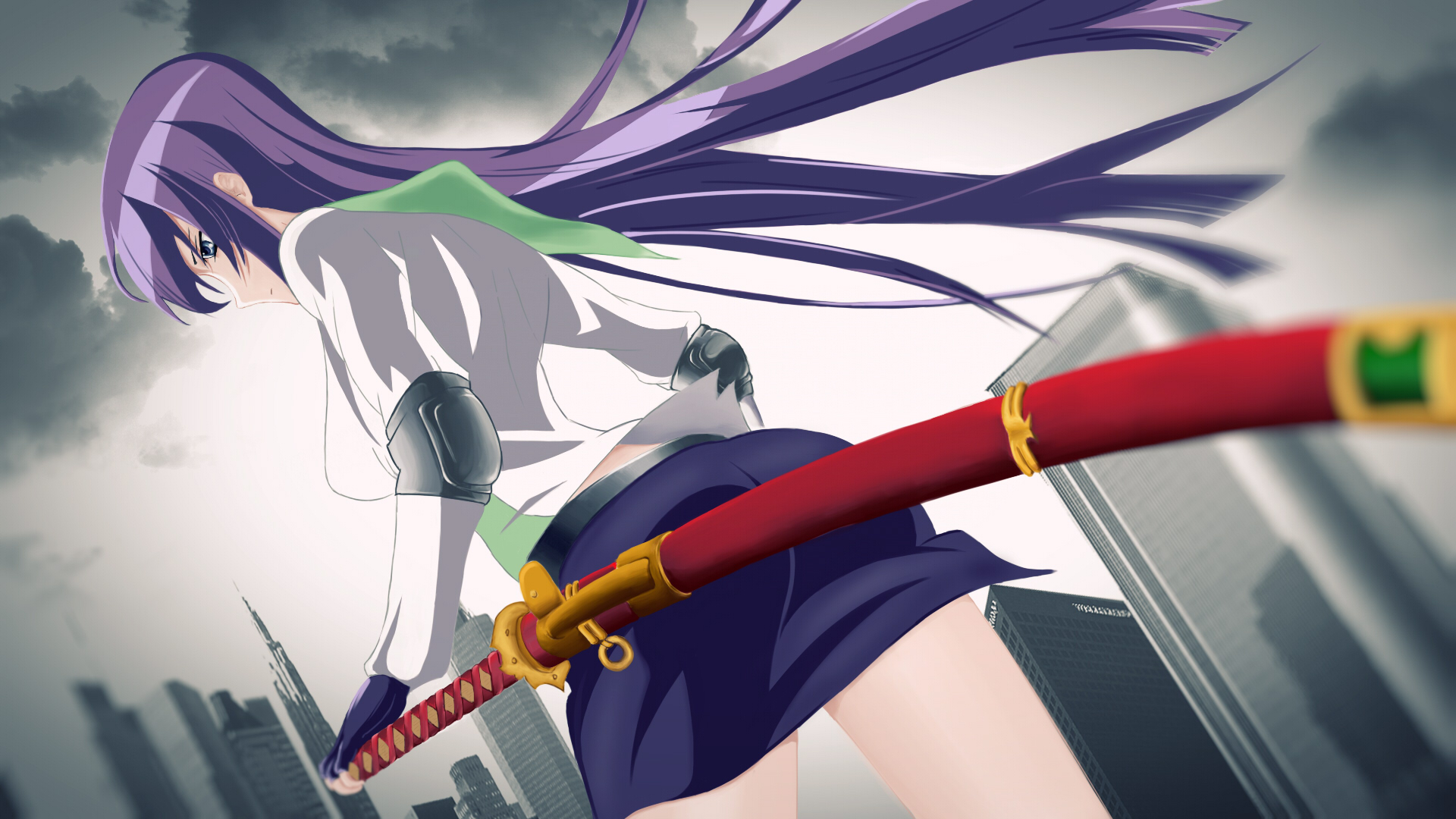 Highschool Of The Dead Saeko Wallpapers