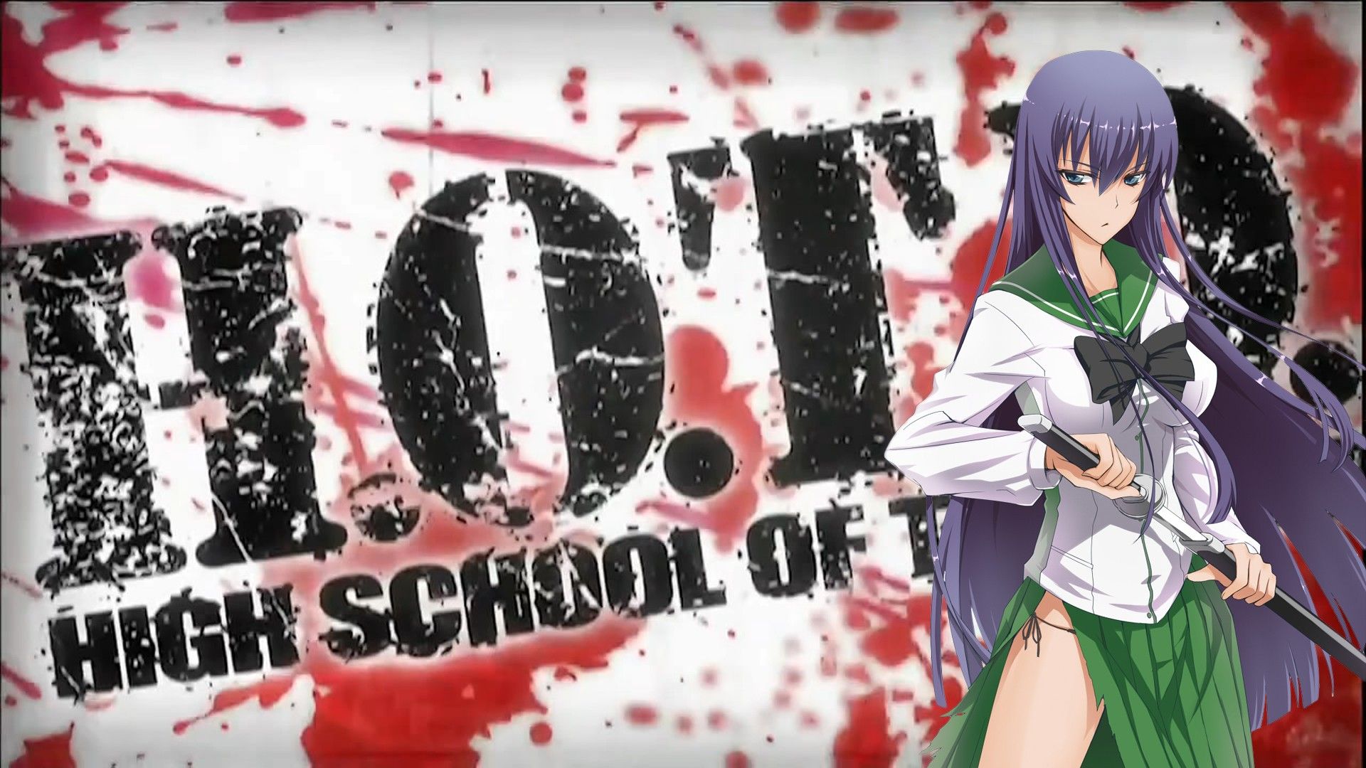 Highschool Of The Dead Saeko Wallpapers