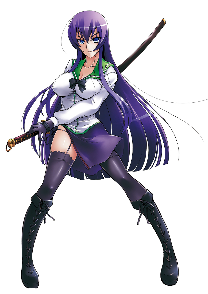 Highschool Of The Dead Saeko Wallpapers