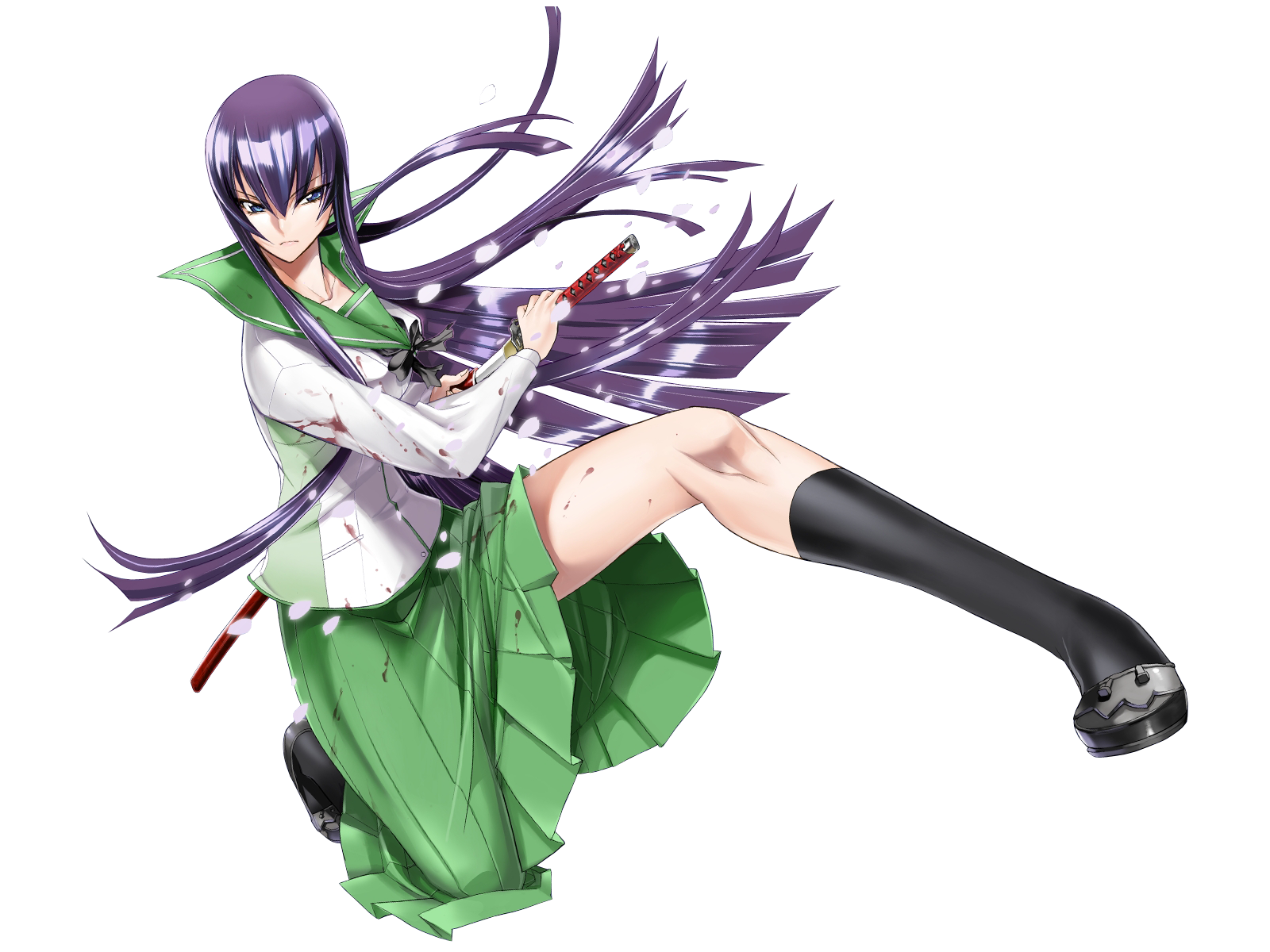 Highschool Of The Dead Saeko Wallpapers