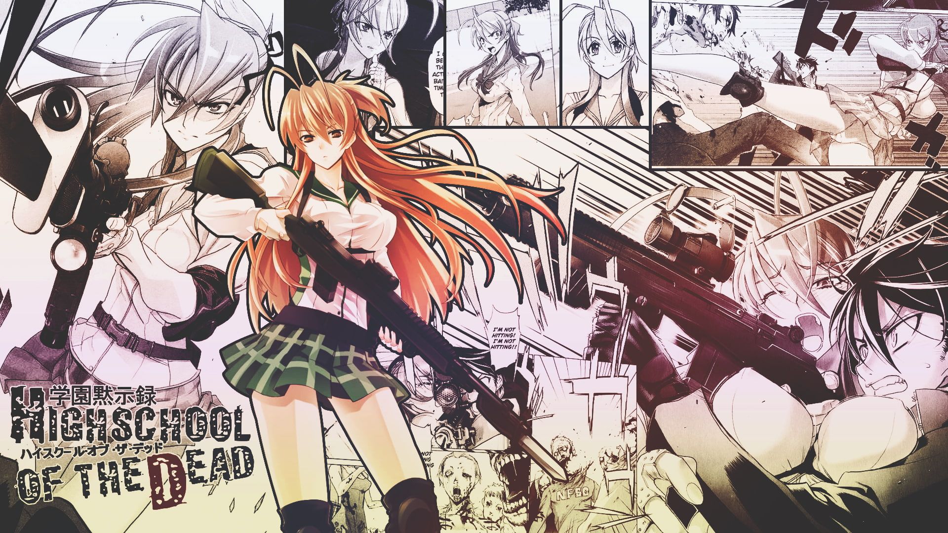 Highschool Of The Dead 1920X1080 Wallpapers