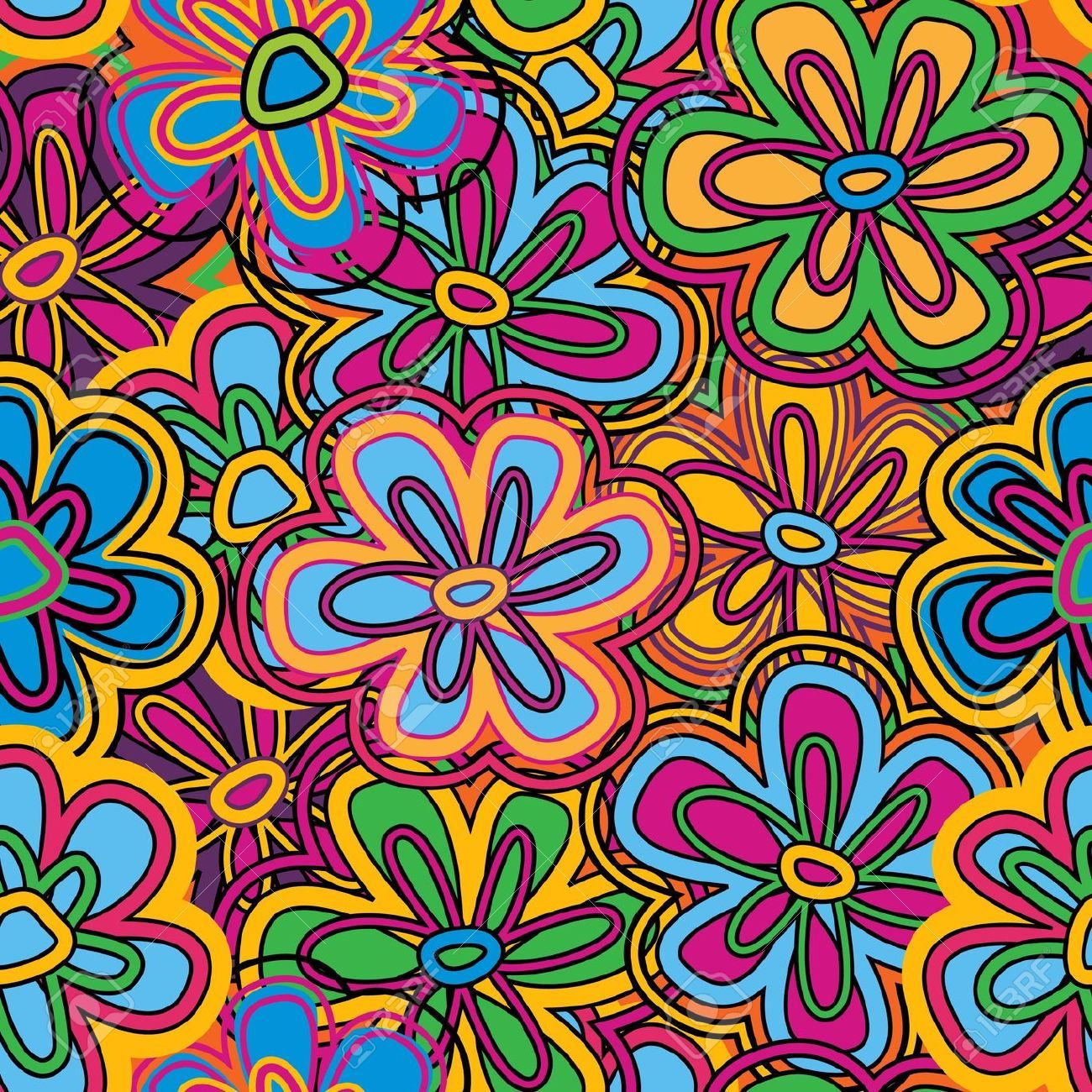 Hippie Flowers Wallpapers