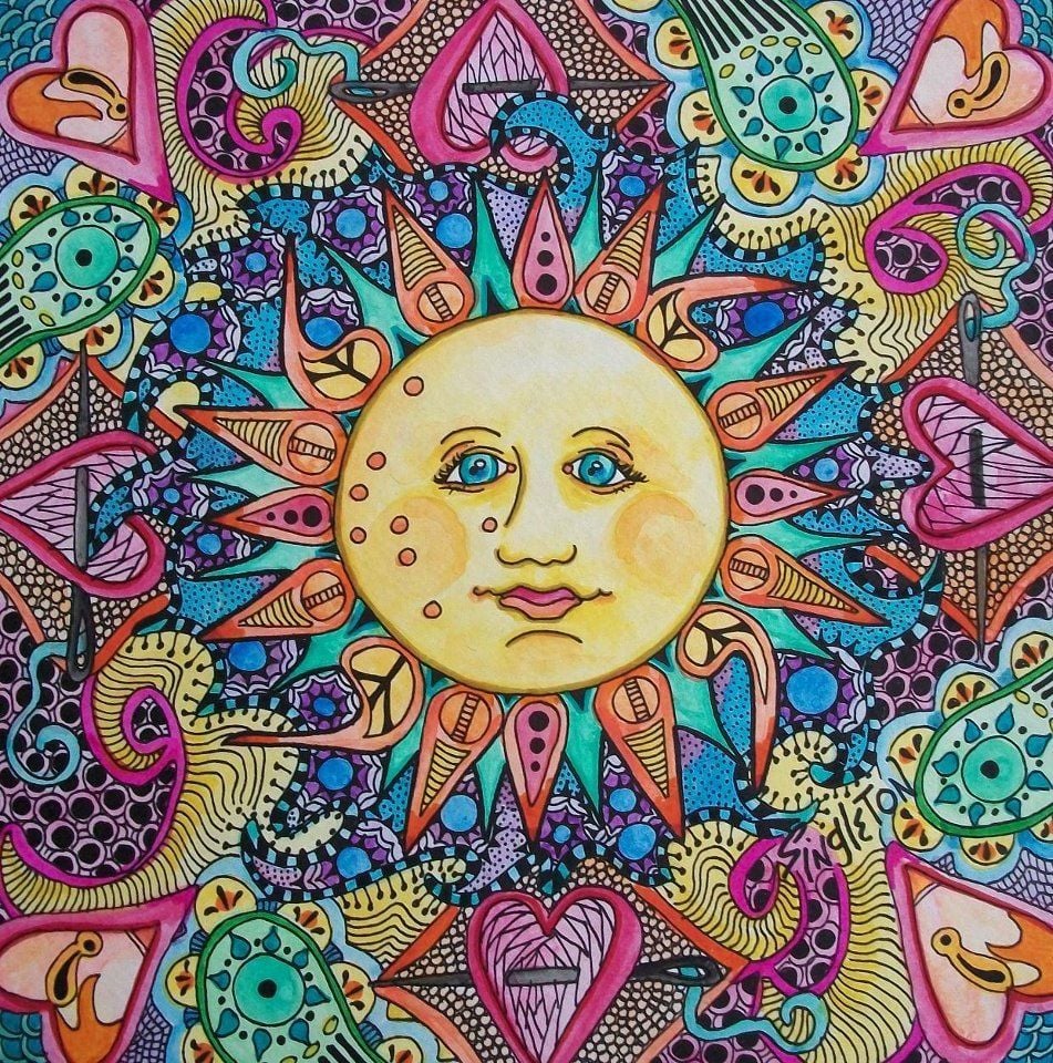 Hippie Sun Wallpapers