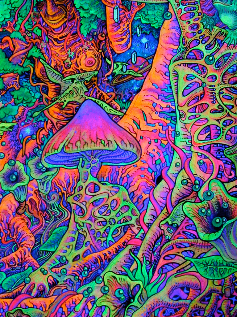 Hippie Trippy Drawings Wallpapers