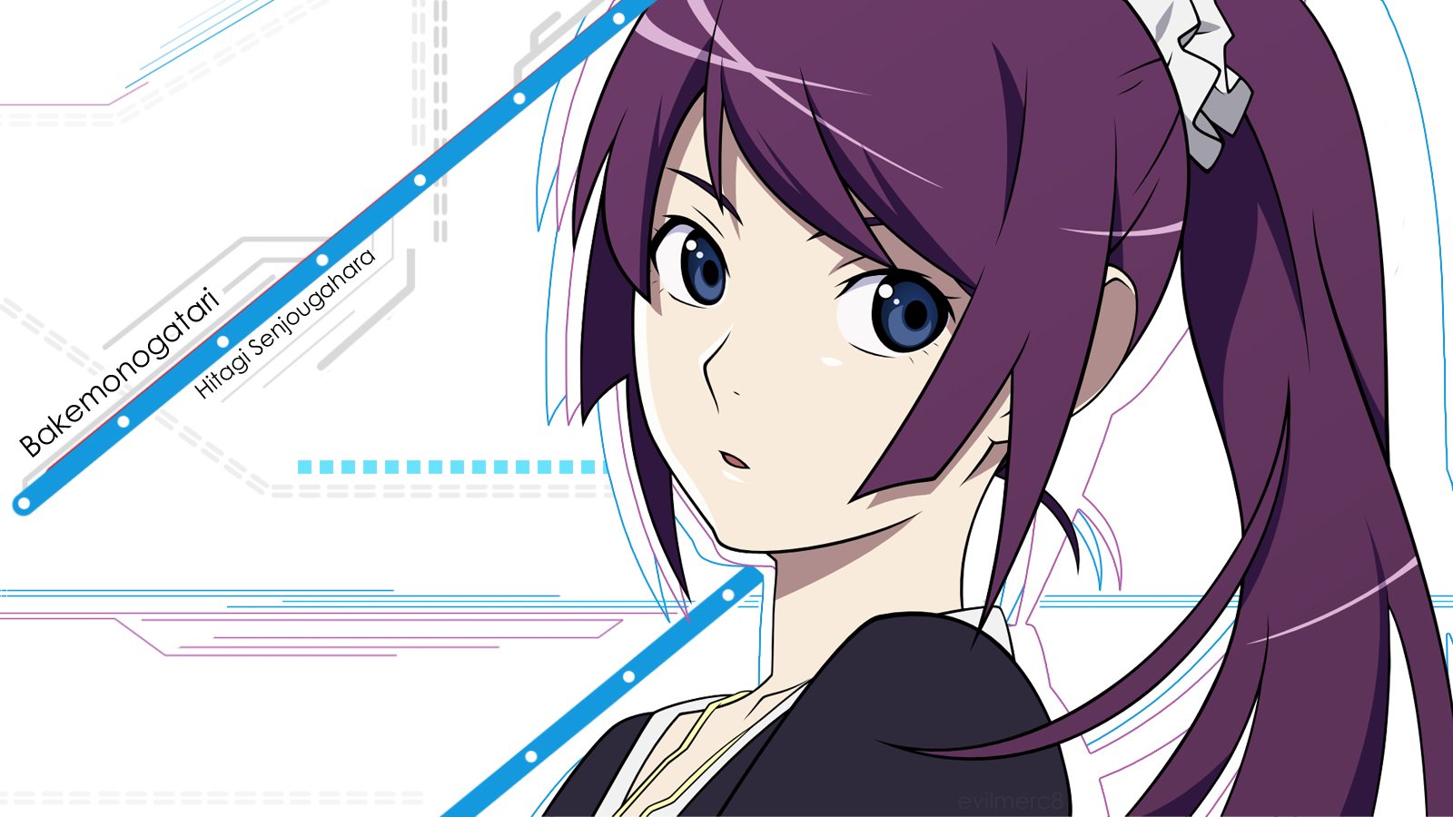 Hitagi Senjougahara Wallpapers