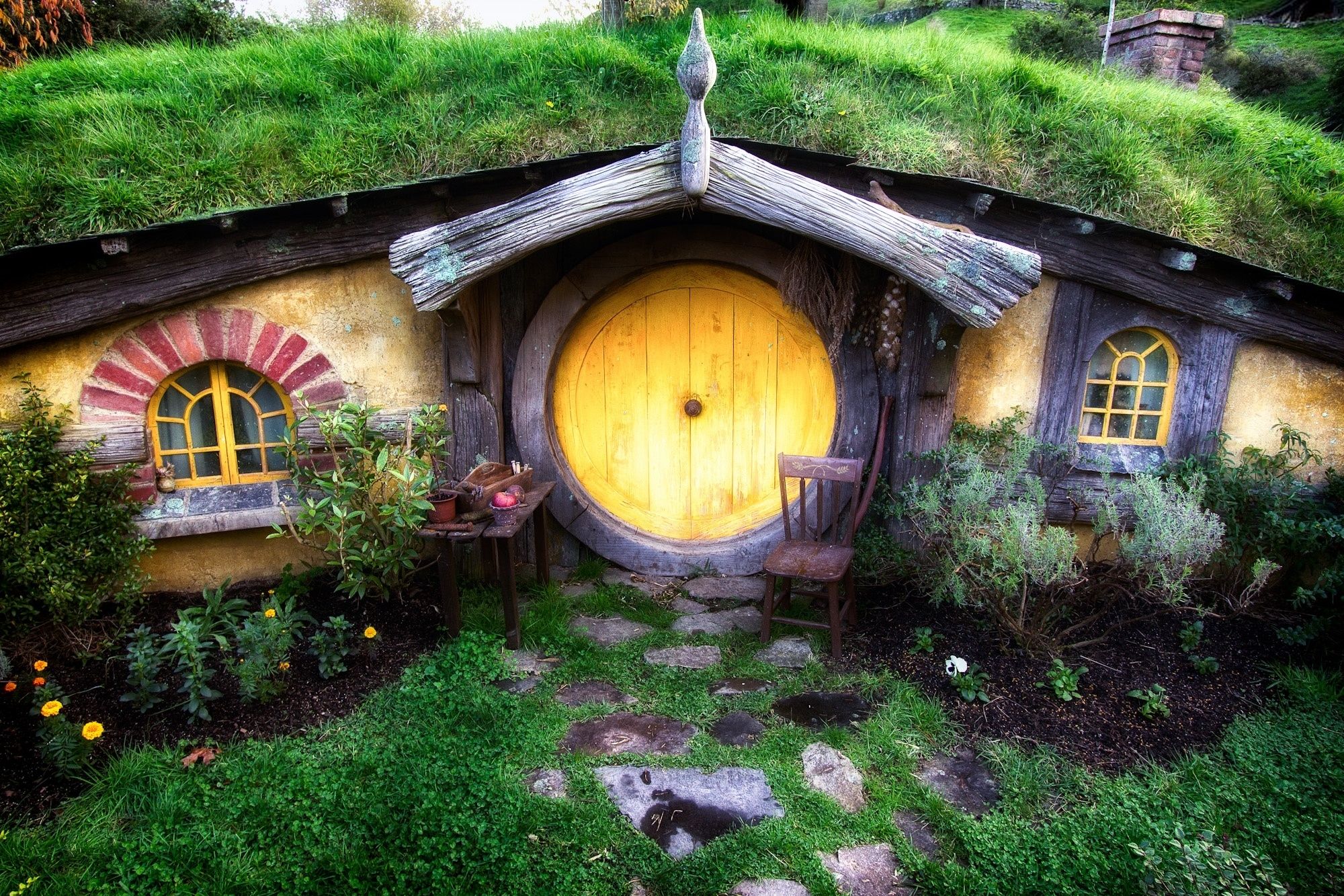 Hobbit Hole Wallpapers