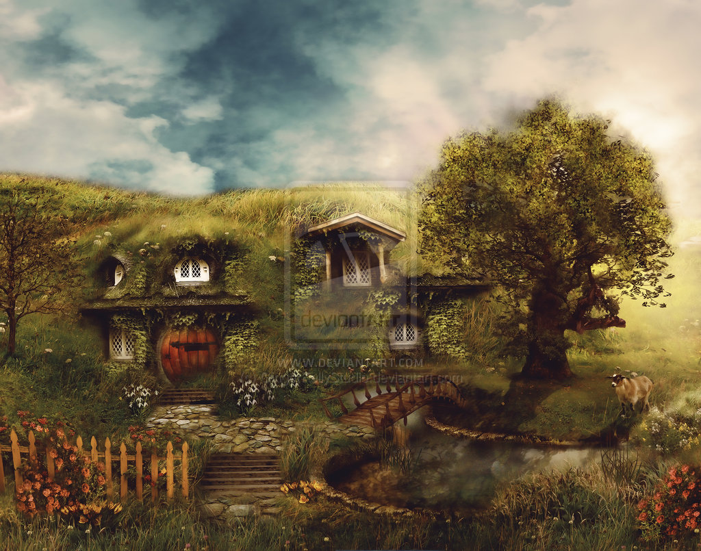 Hobbit Hole Wallpapers