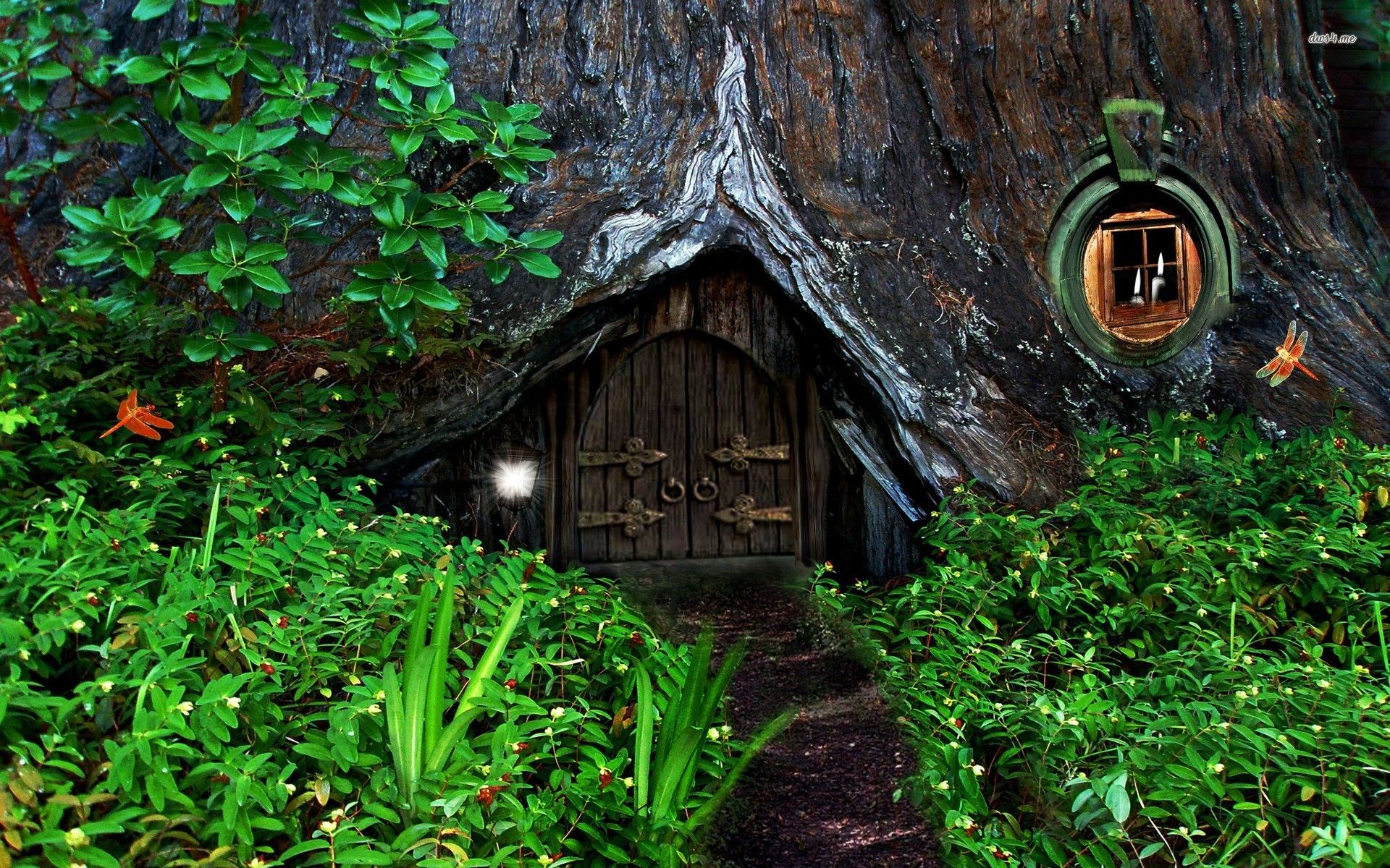 Hobbit Hole Wallpapers