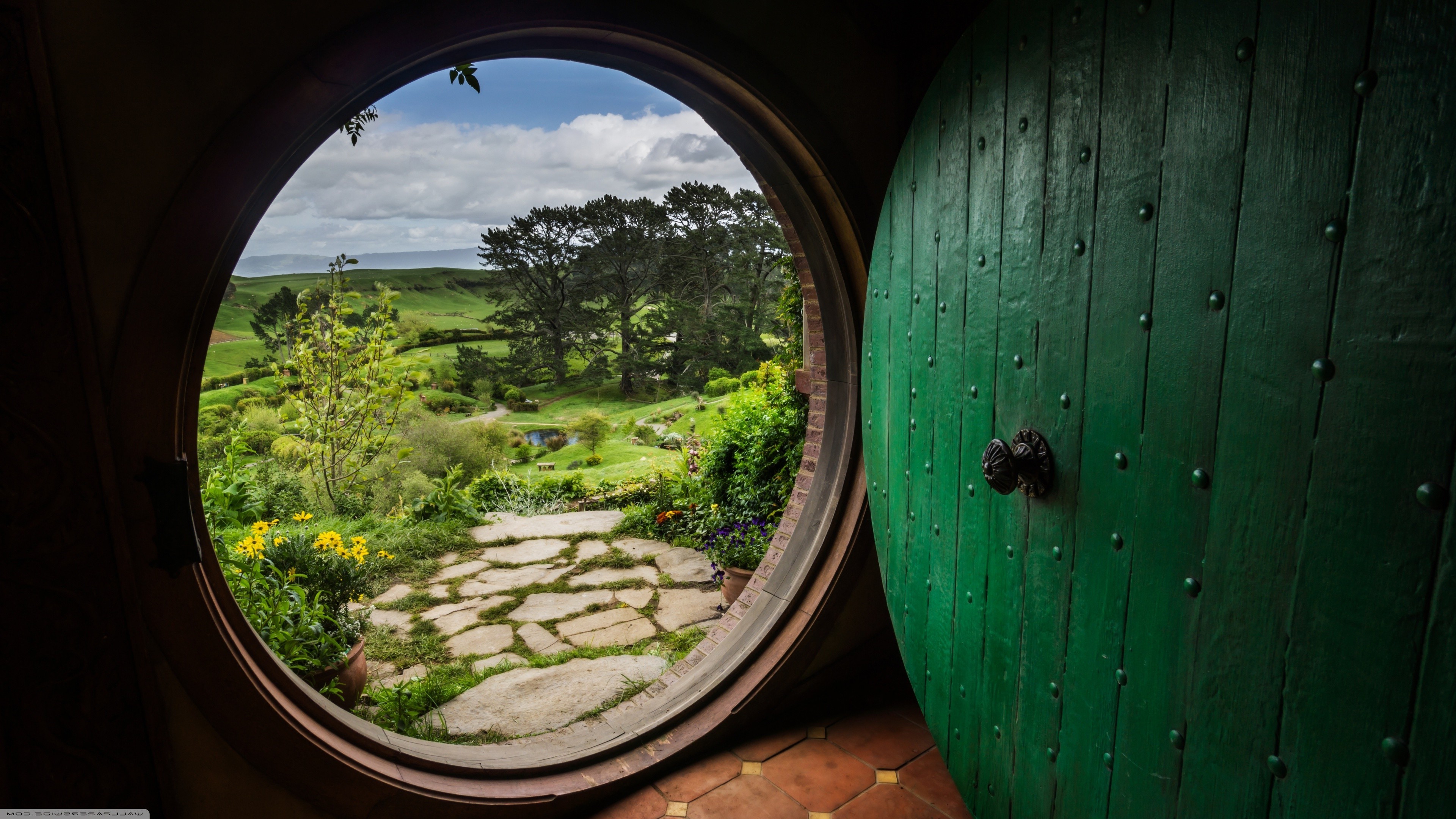 Hobbit Hole Wallpapers