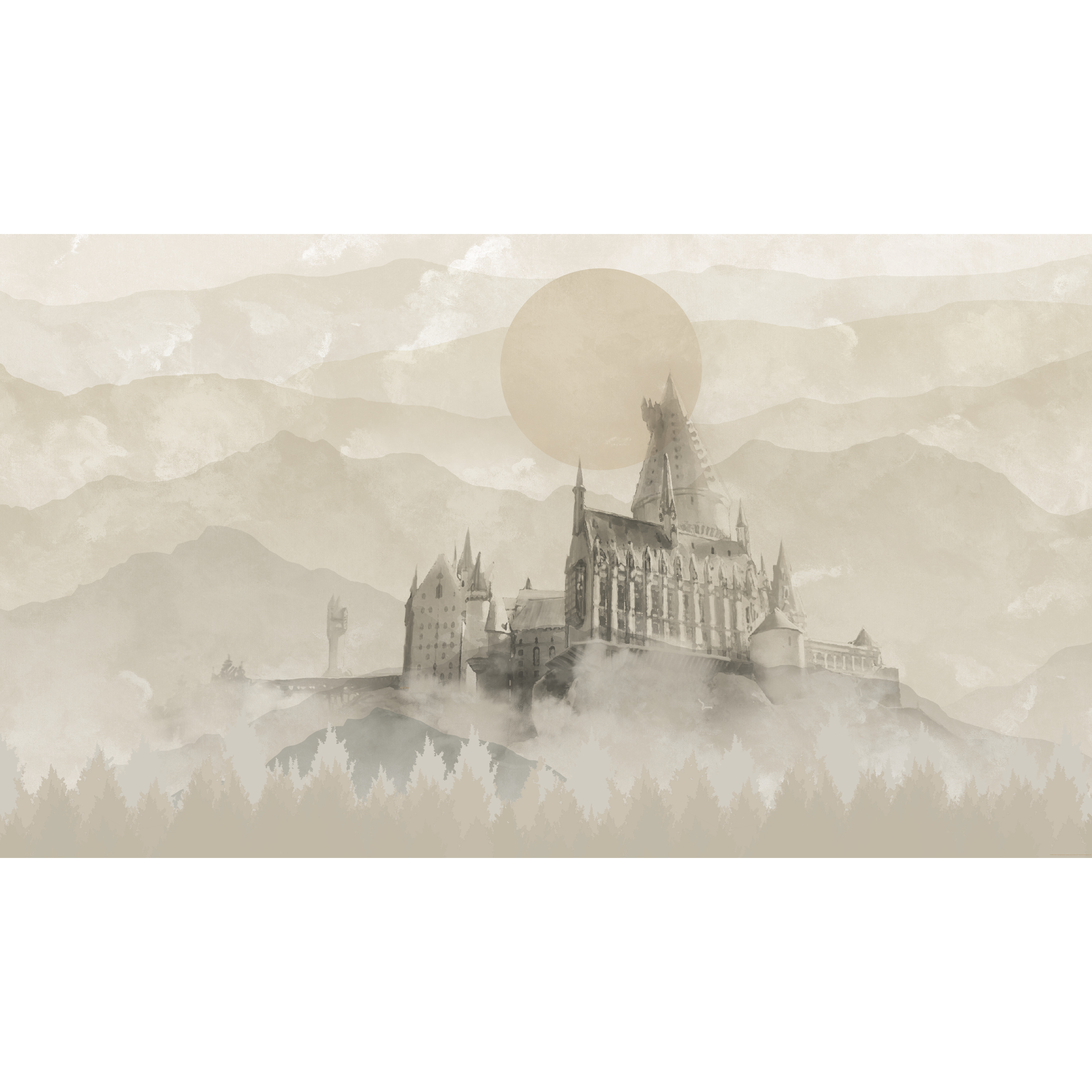 Hogwarts Watercolor Wallpapers