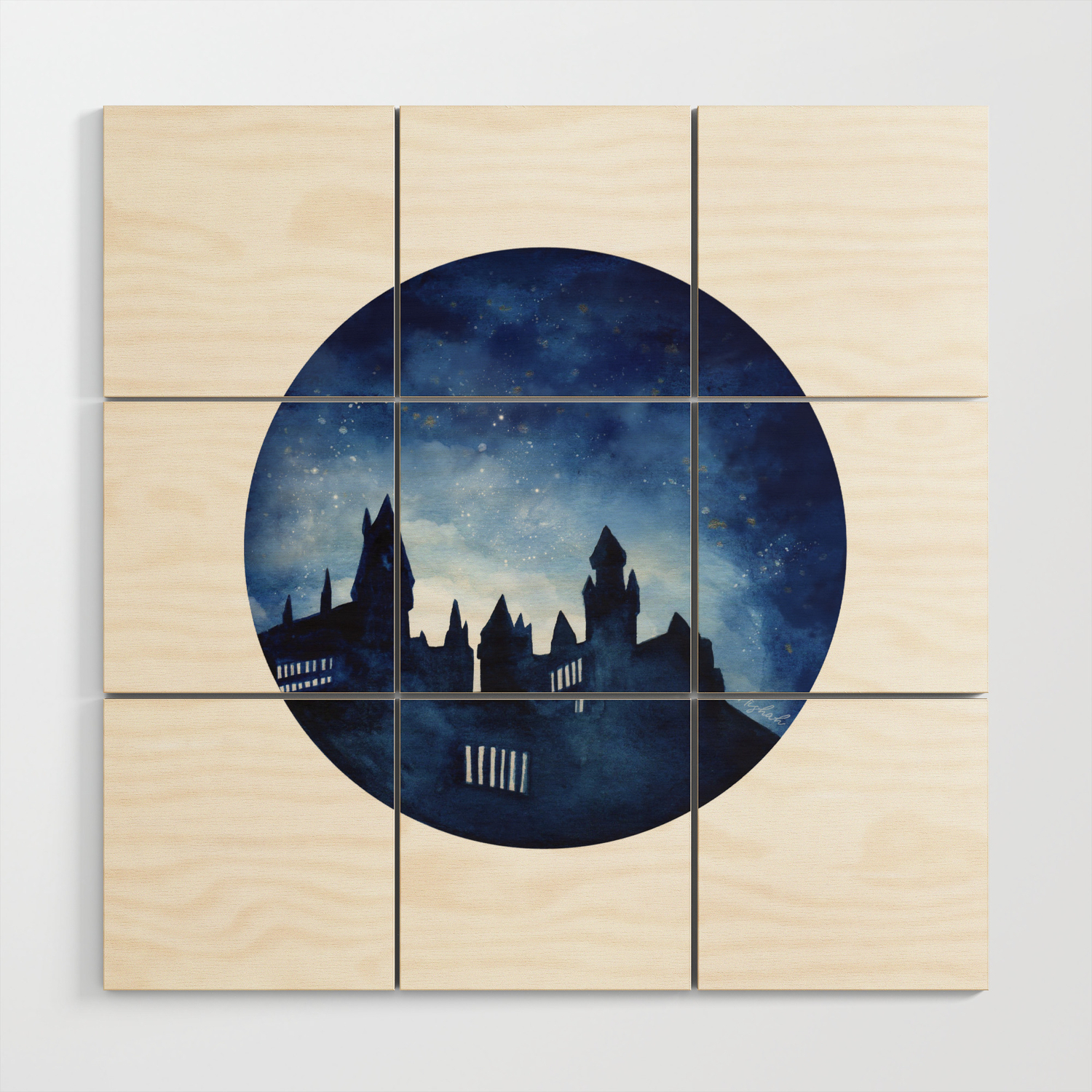 Hogwarts Watercolor Wallpapers