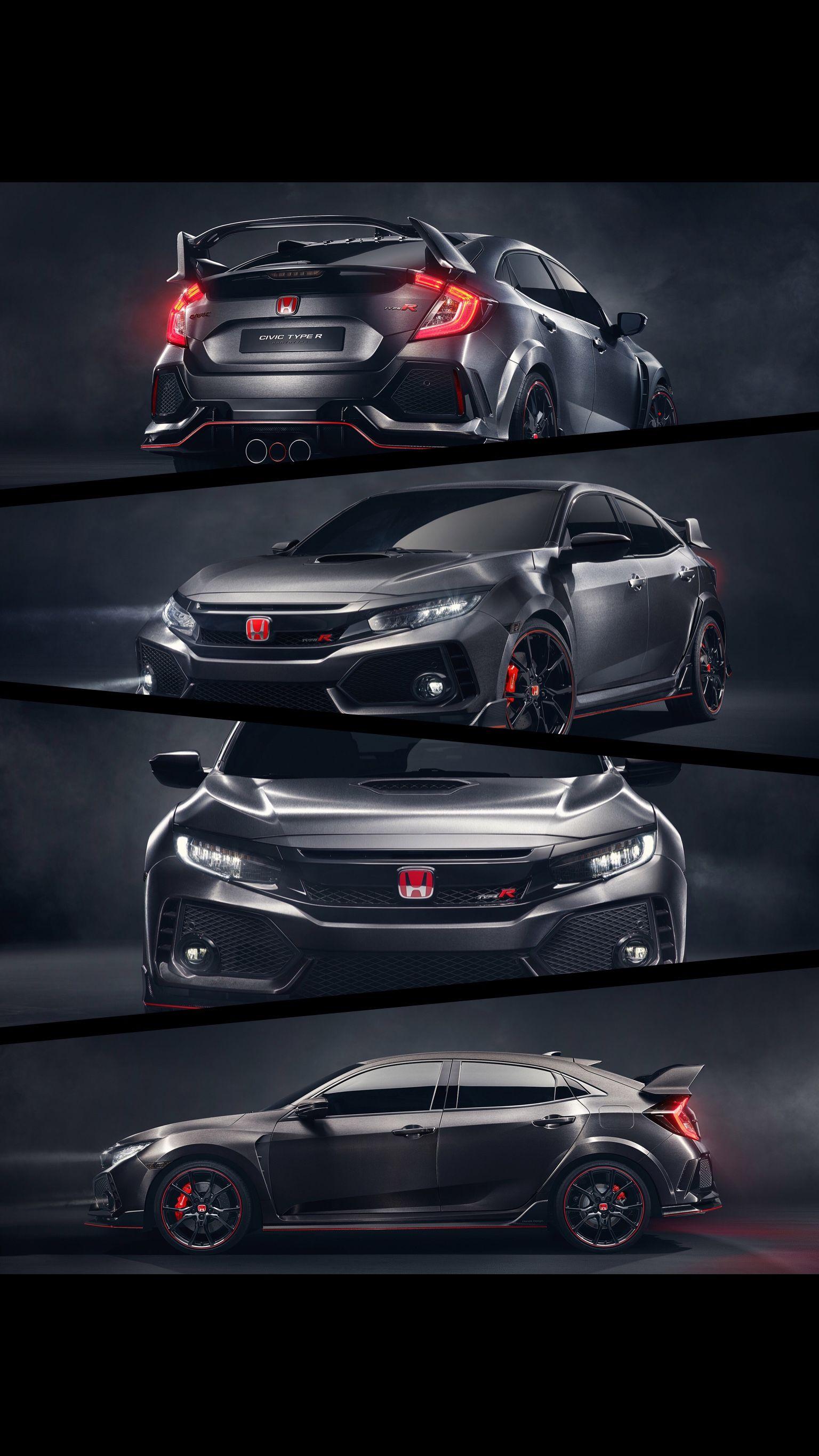 Honda Civic Type R Iphone Wallpapers