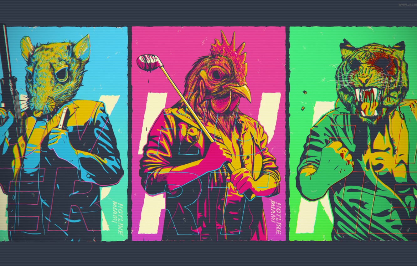 Hotline Miami 2 Wallpapers